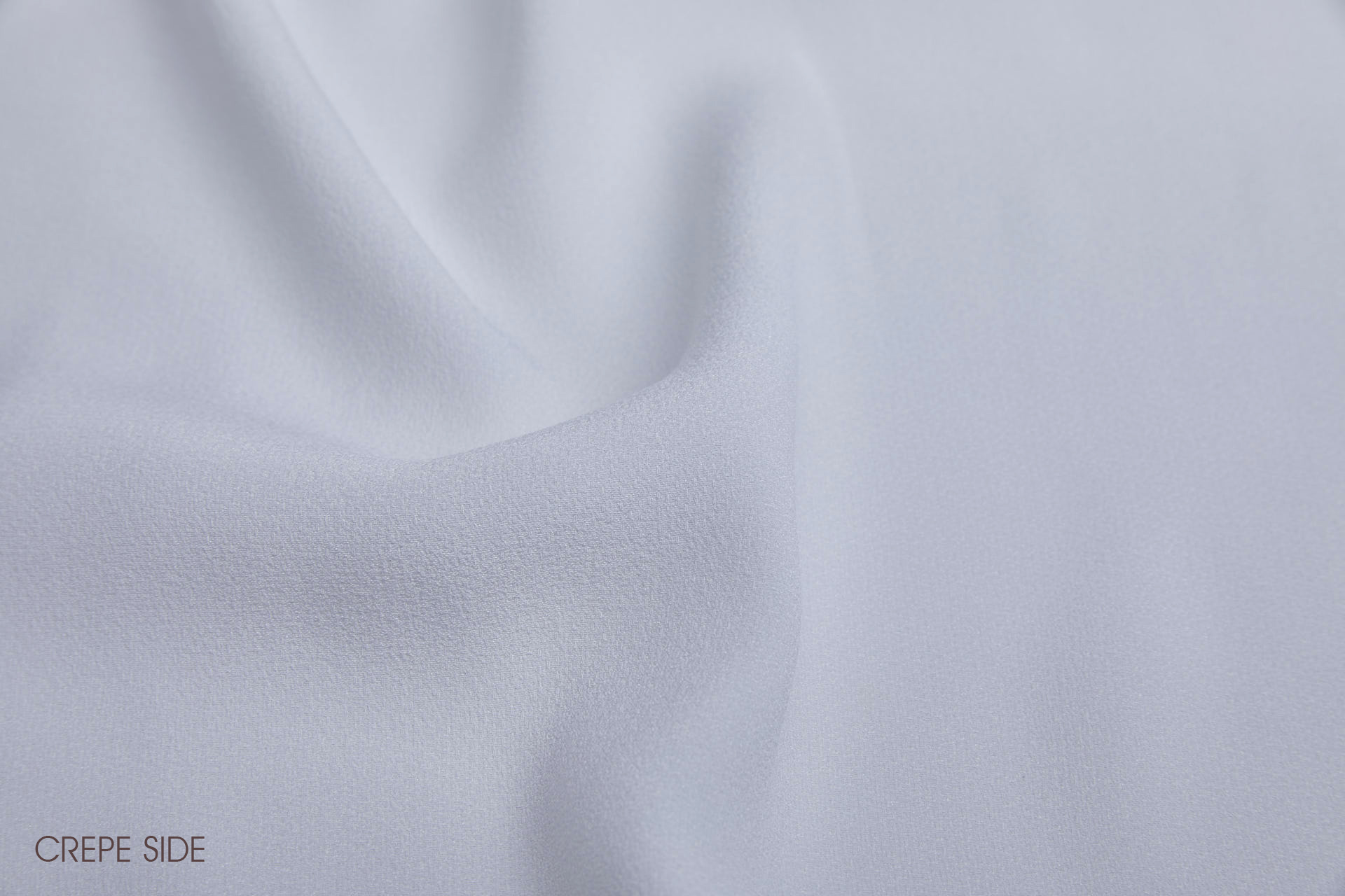 Textured Viscose and Acetate Satin Backed Satin - White fabric, image 5 of 7
