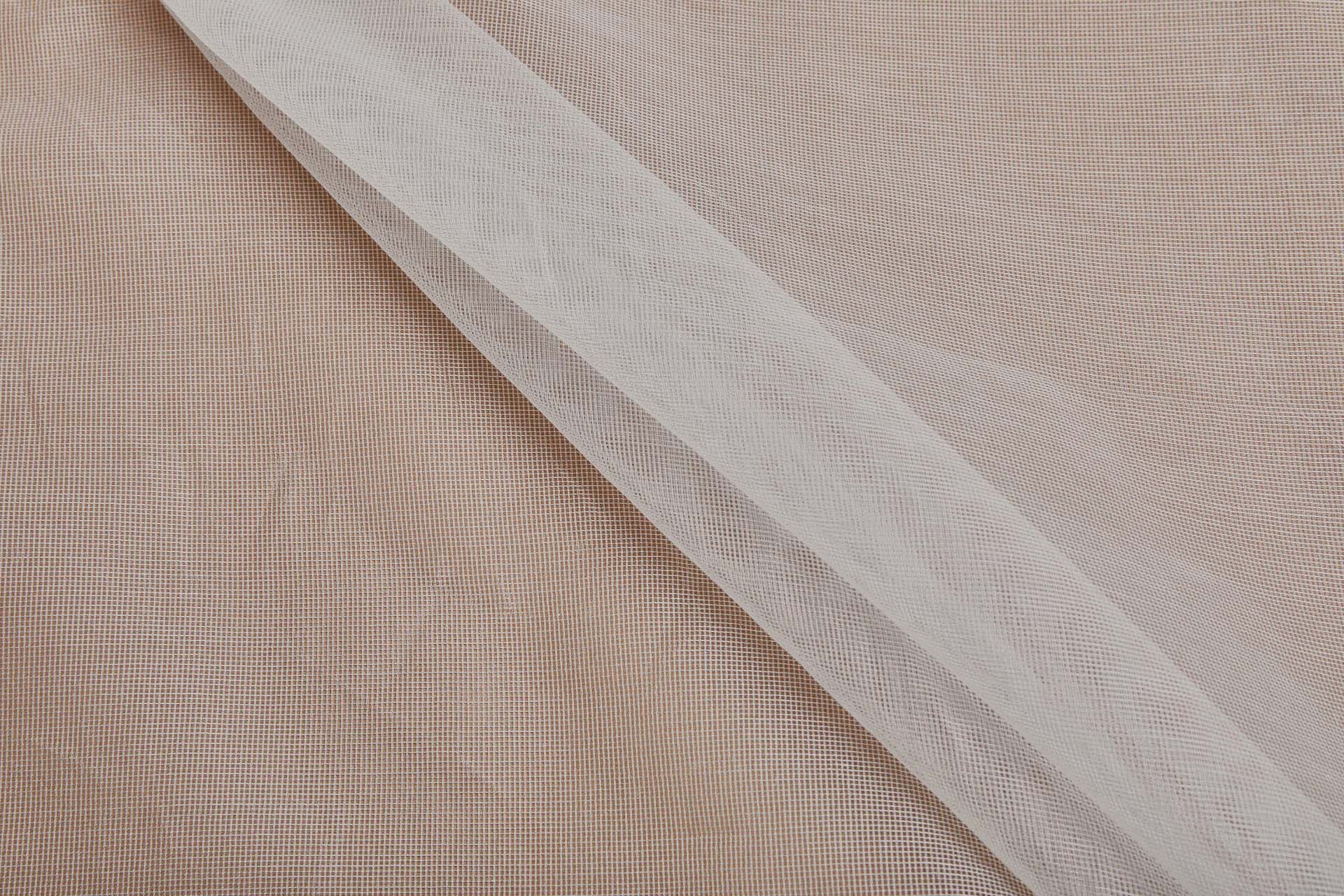 Italian Silk and Cotton Gauze Organza - Ivory fabric, image 4 of 9