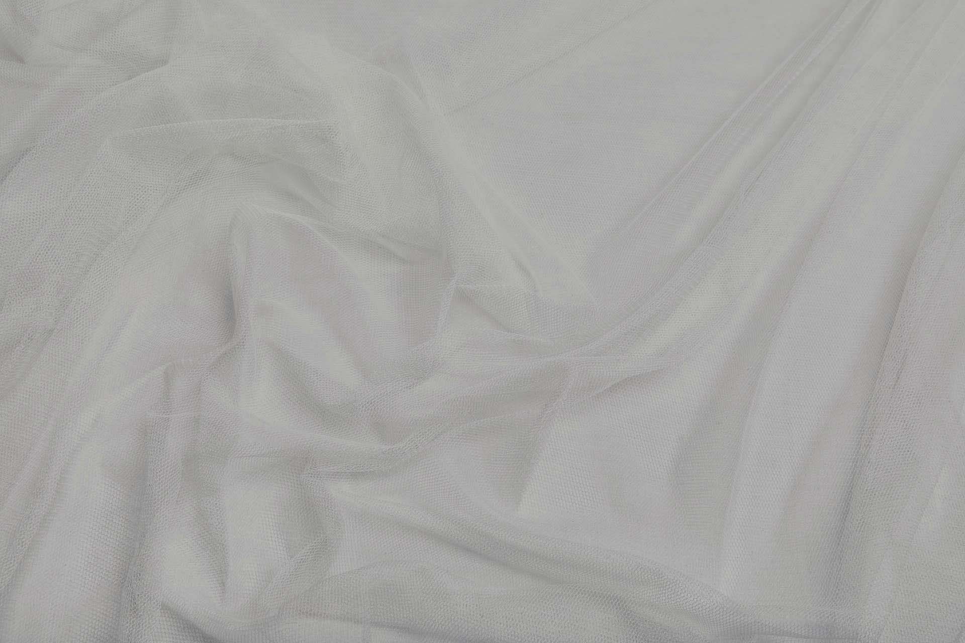 Soft Polyester Veiling Tulle - Ivory fabric, image 6 of 12