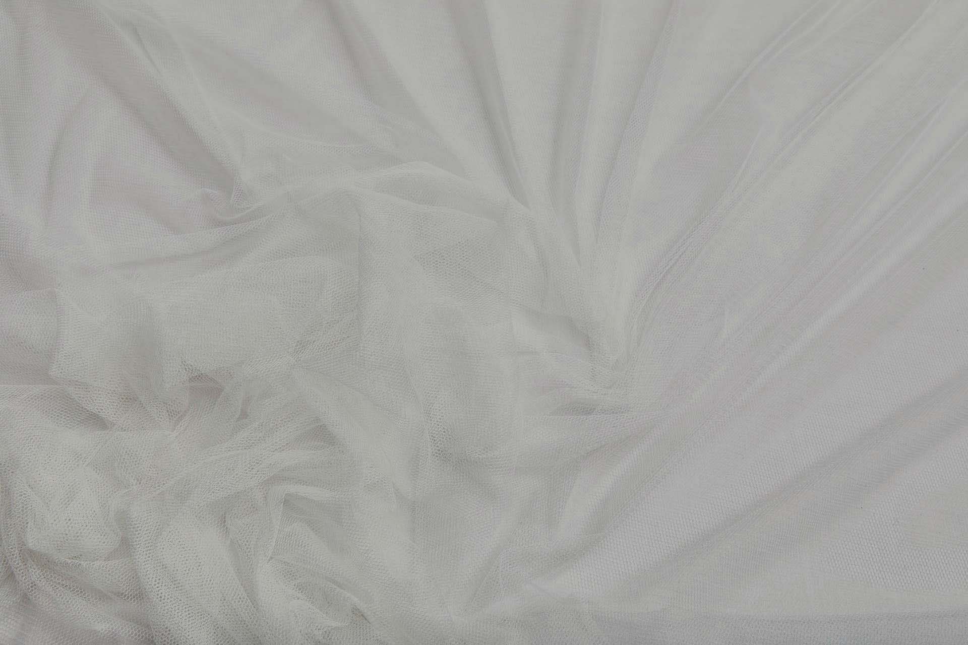Soft Polyester Veiling Tulle - Ivory fabric, image 10 of 12