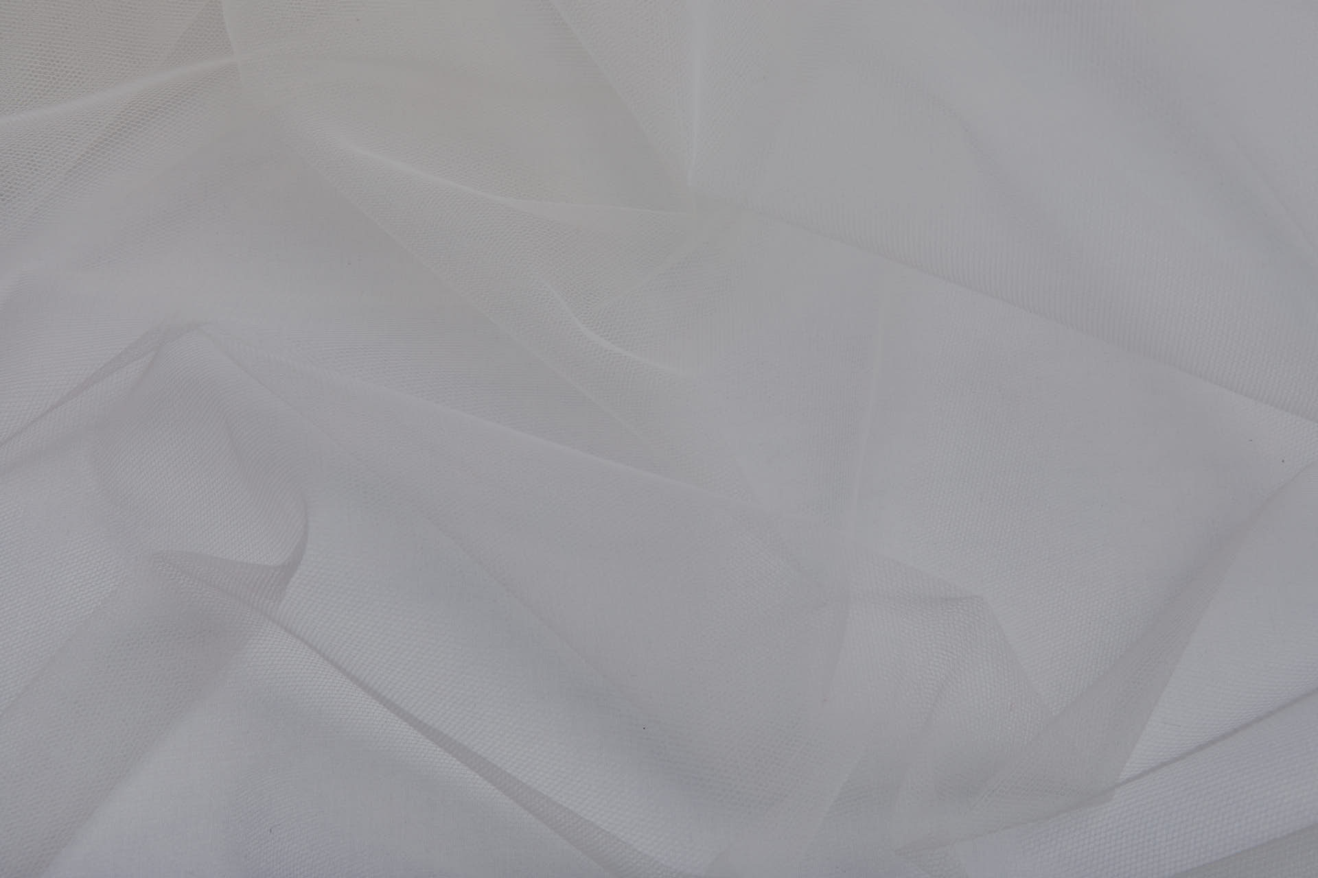 Vintage Ivory Stiff Dressnet Tulle fabric, image 9 of 9