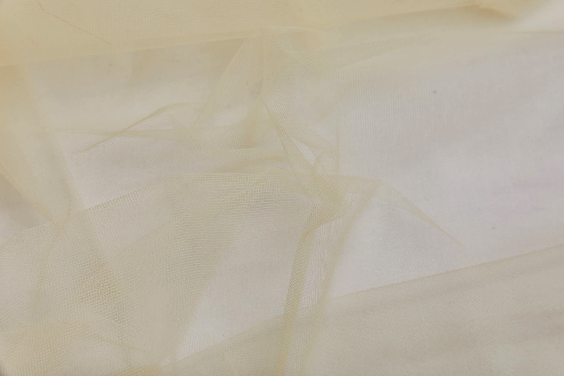 Nylon Veiling Tulle - Pale Golden fabric, image 4 of 5