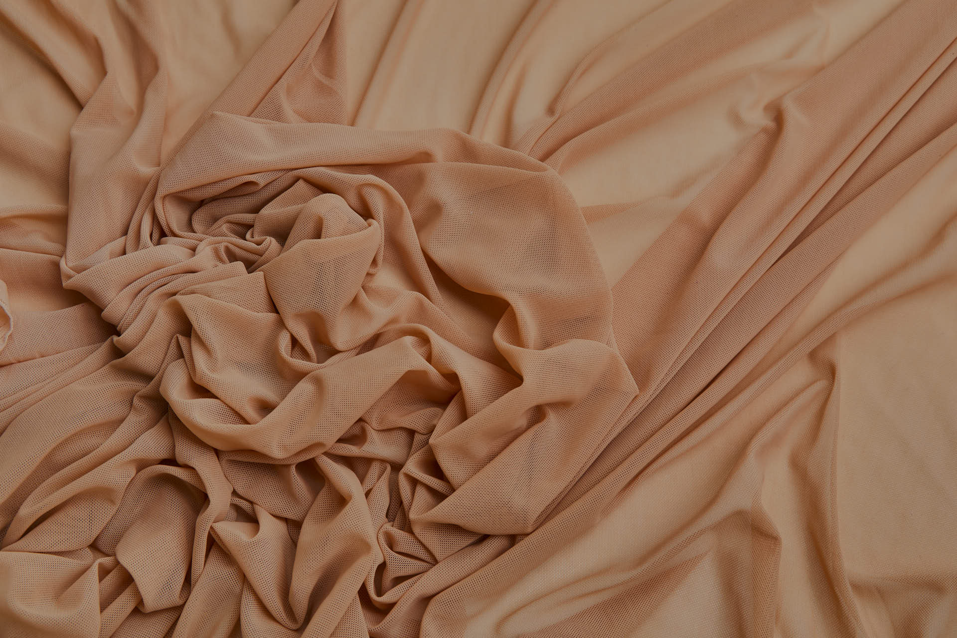 Lingerie Mesh - Pinkish Nude fabric, image 7 of 7