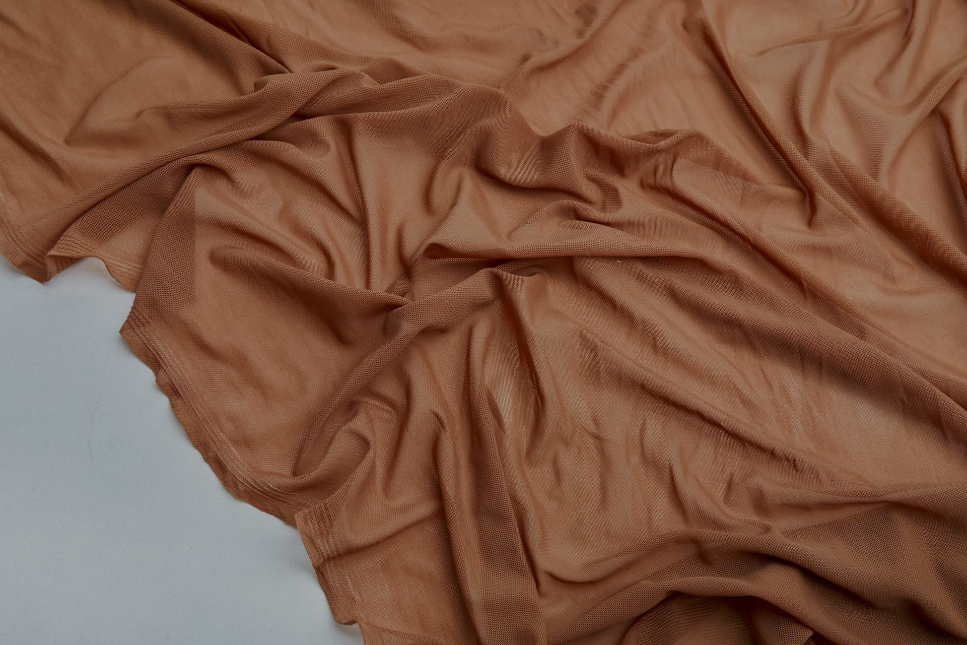 Lingerie Mesh - Terracotta Nude fabric