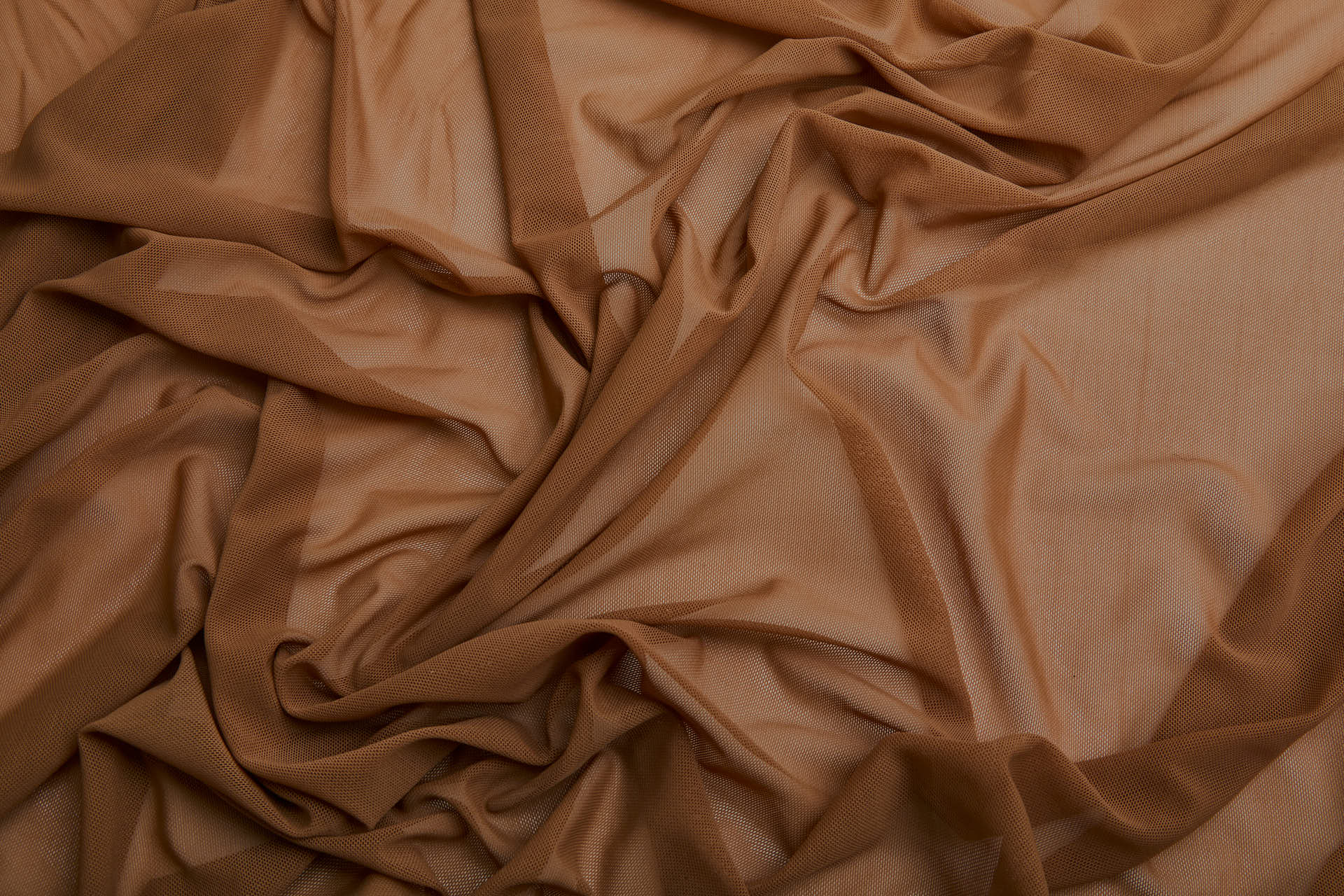 Lingerie Mesh - Caramel Nude fabric, image 4 of 6
