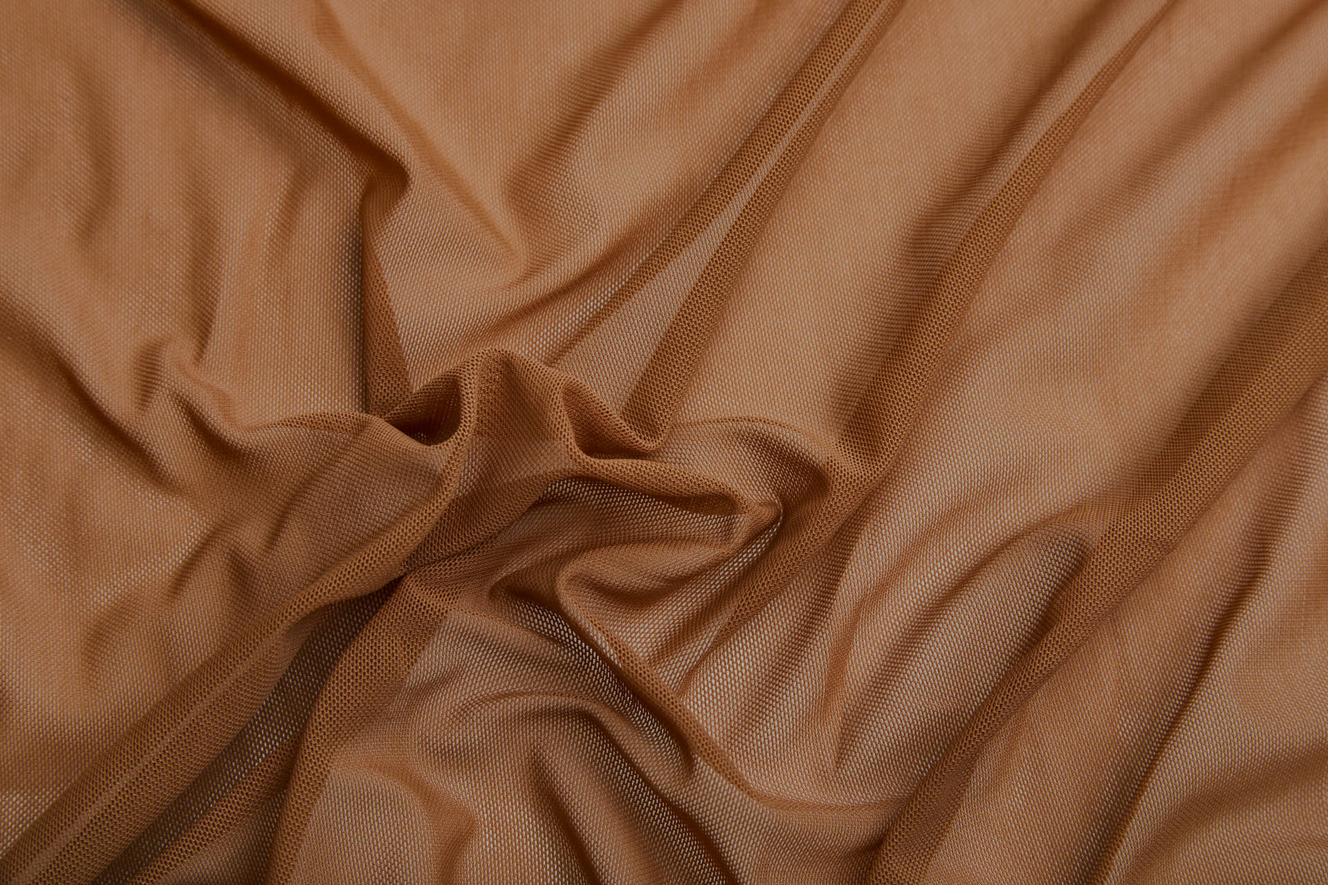 Lingerie Mesh - Caramel Nude fabric, image 6 of 6