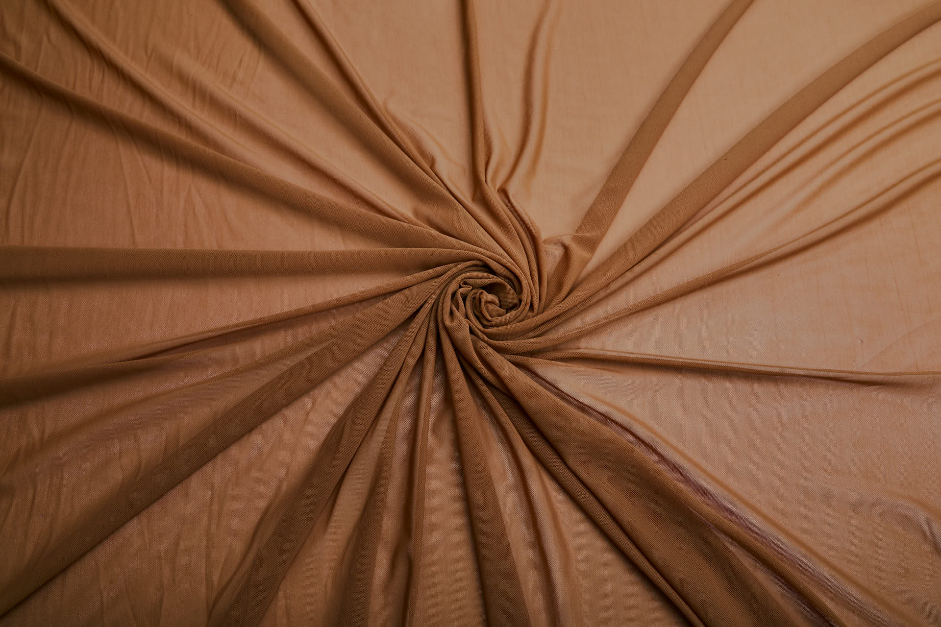 Lingerie Mesh - Caramel Nude fabric, image 2 of 6
