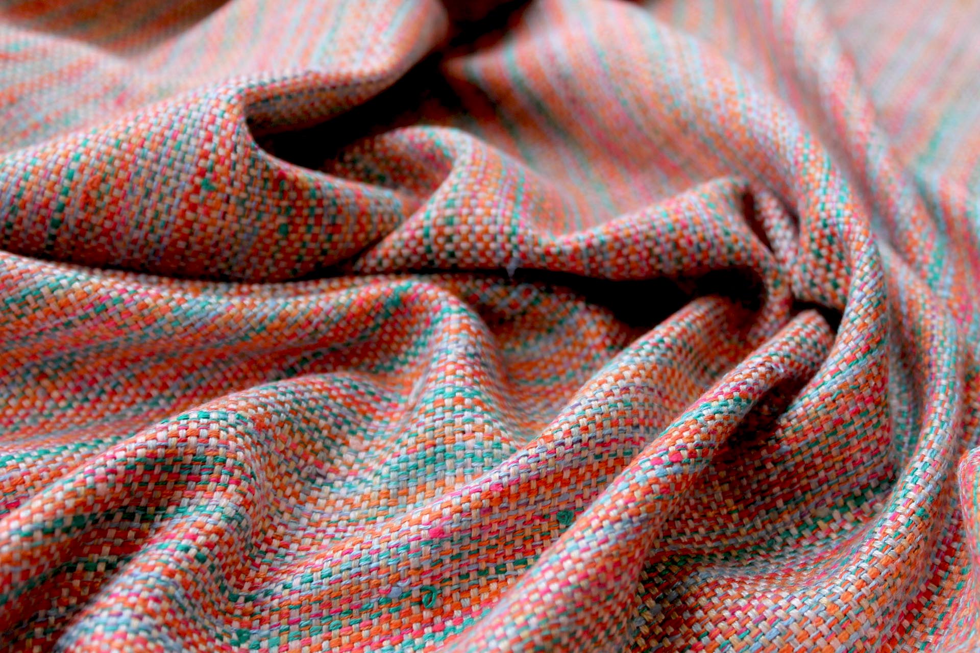 Silk Matka - Multi Coloured fabric