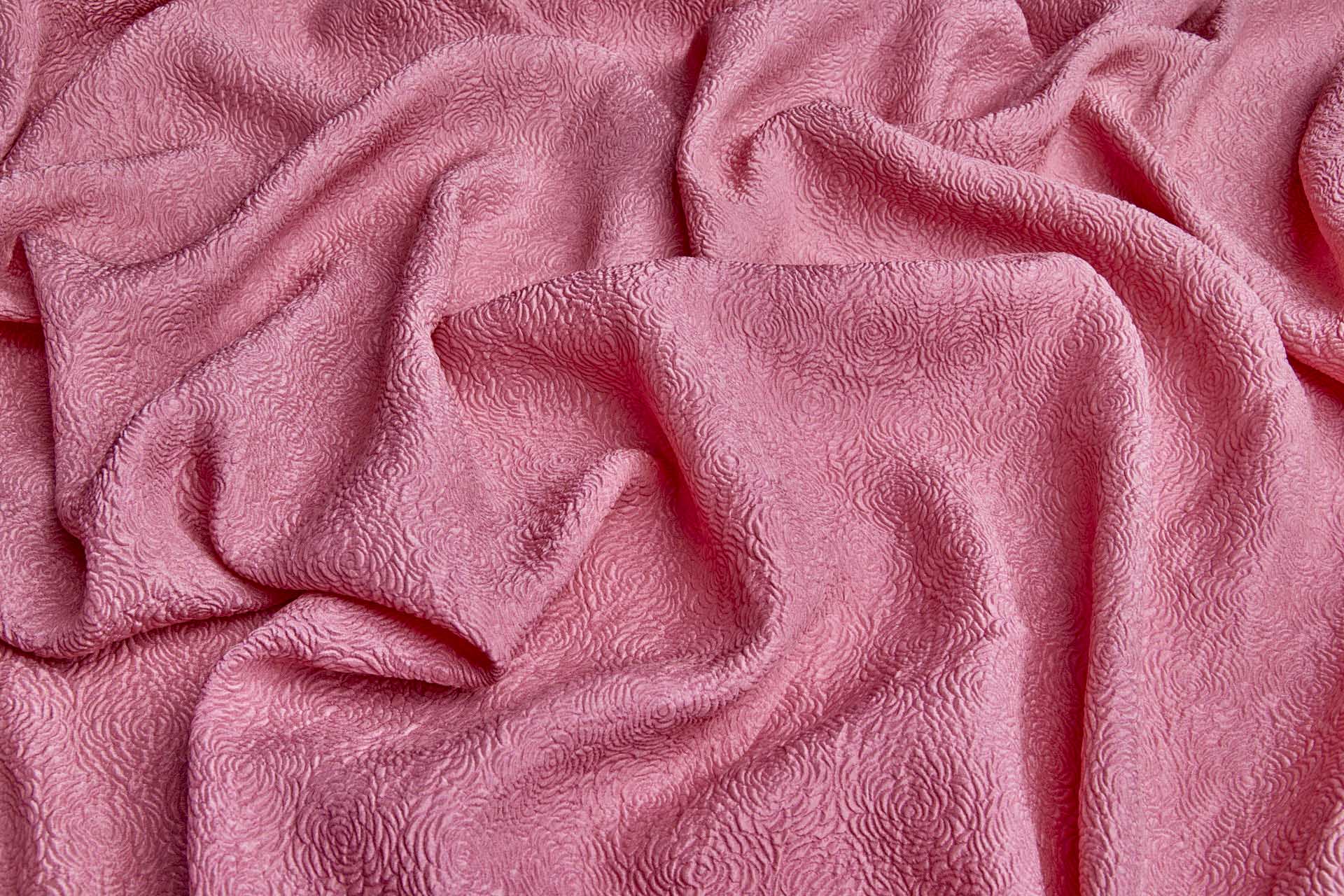 Embossed Fabric - Tea Rose, image 2 of 6