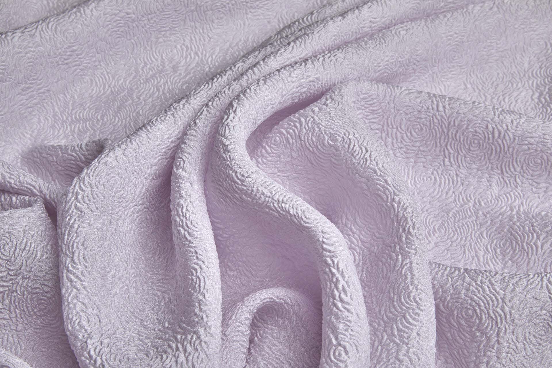 Embossed Fabric - Pale Lavender, image 2 of 6