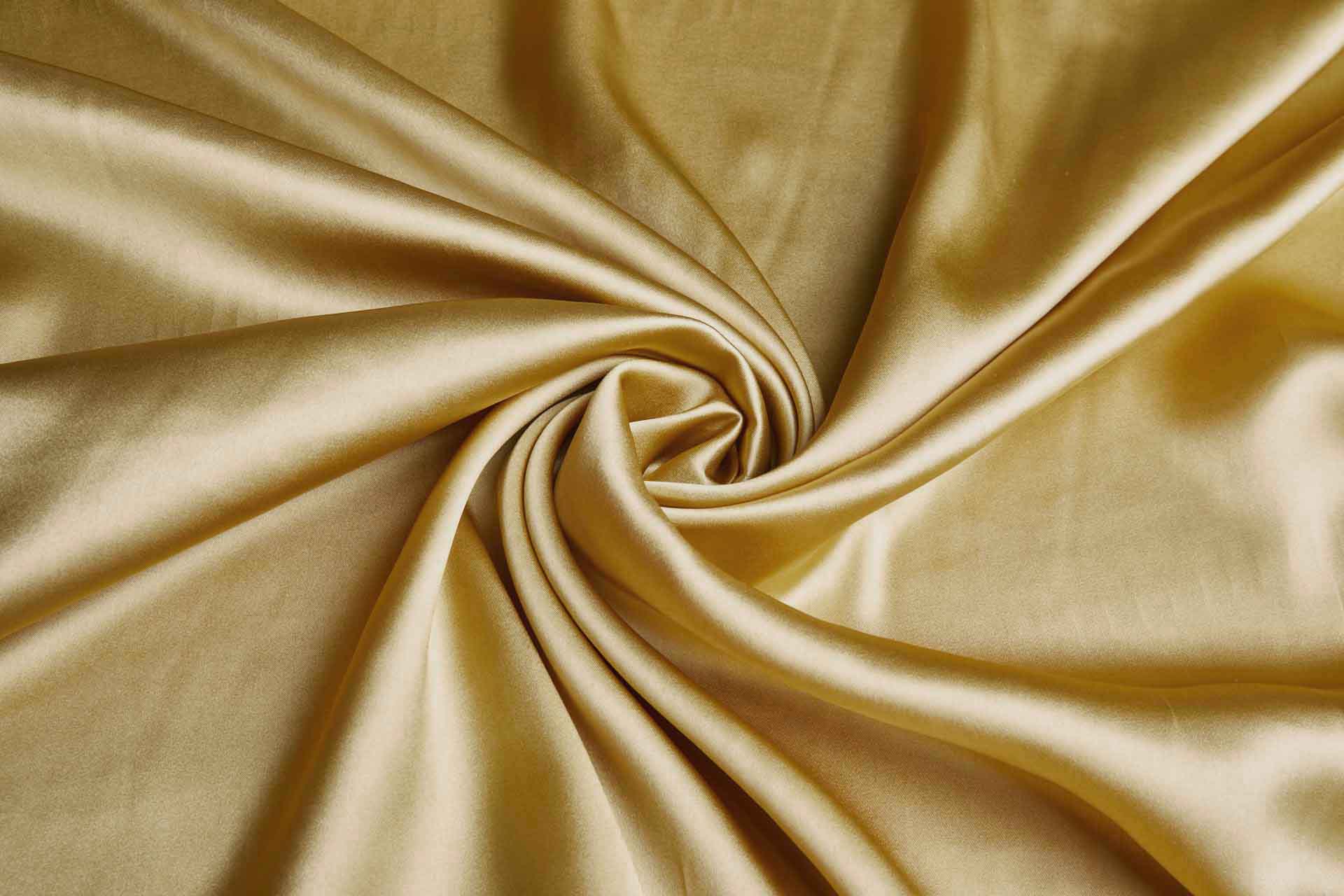 Golden Harvest Silk Satin fabric