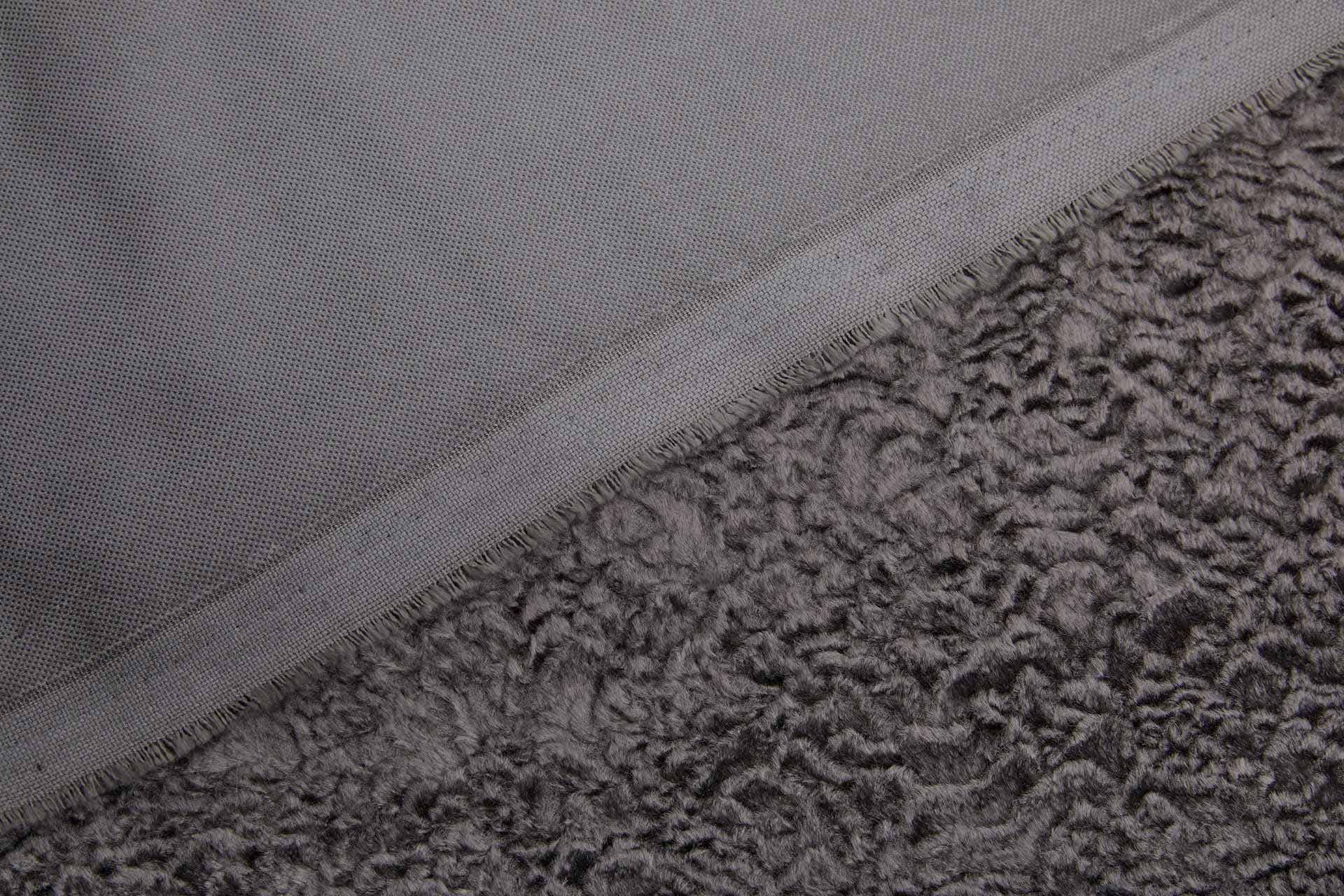 Faux Astrakhan - Mushroom Brown fabric, image 4 of 7