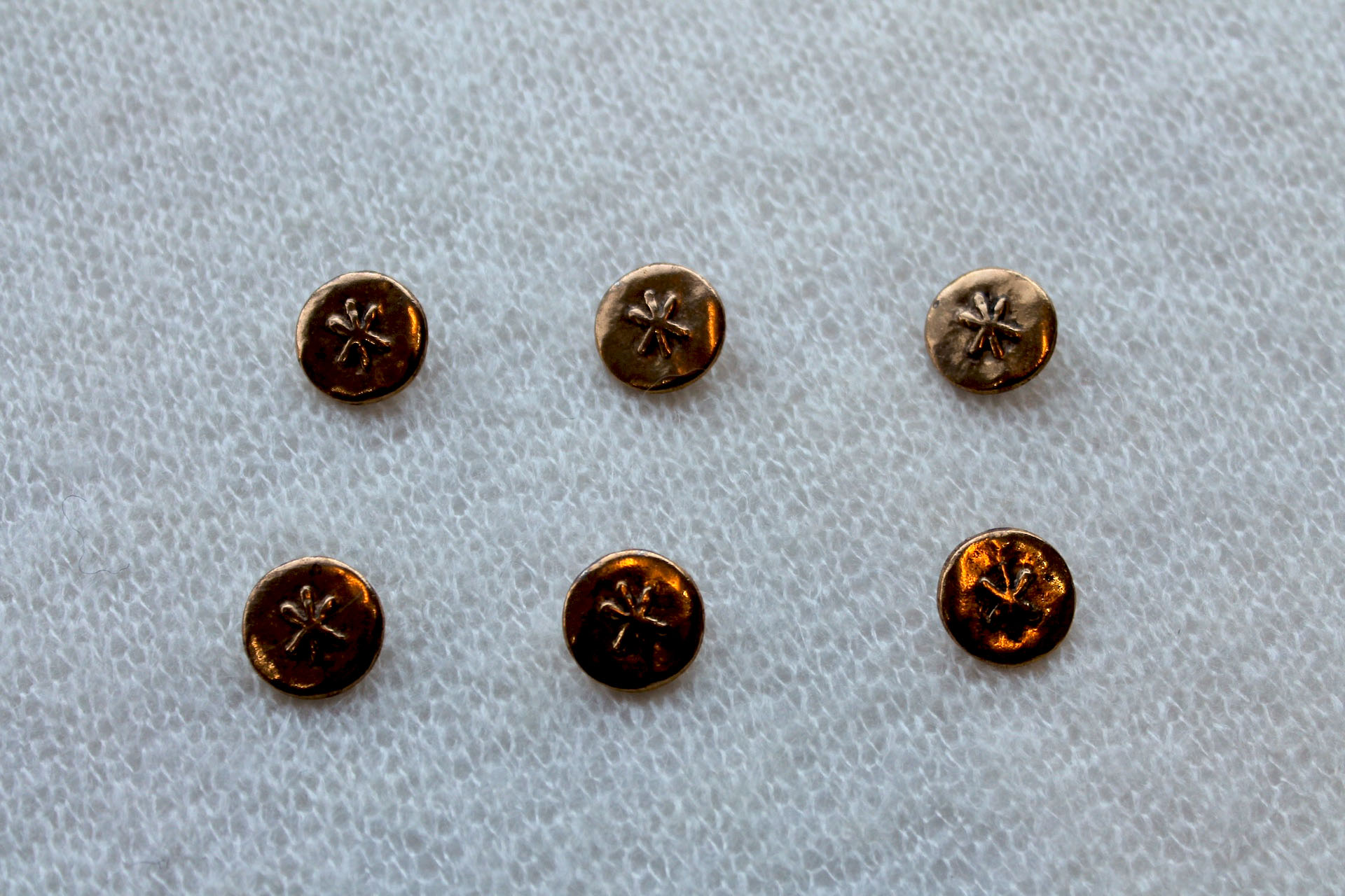 Metal Star Button - 1.8cm, image 2 of 4