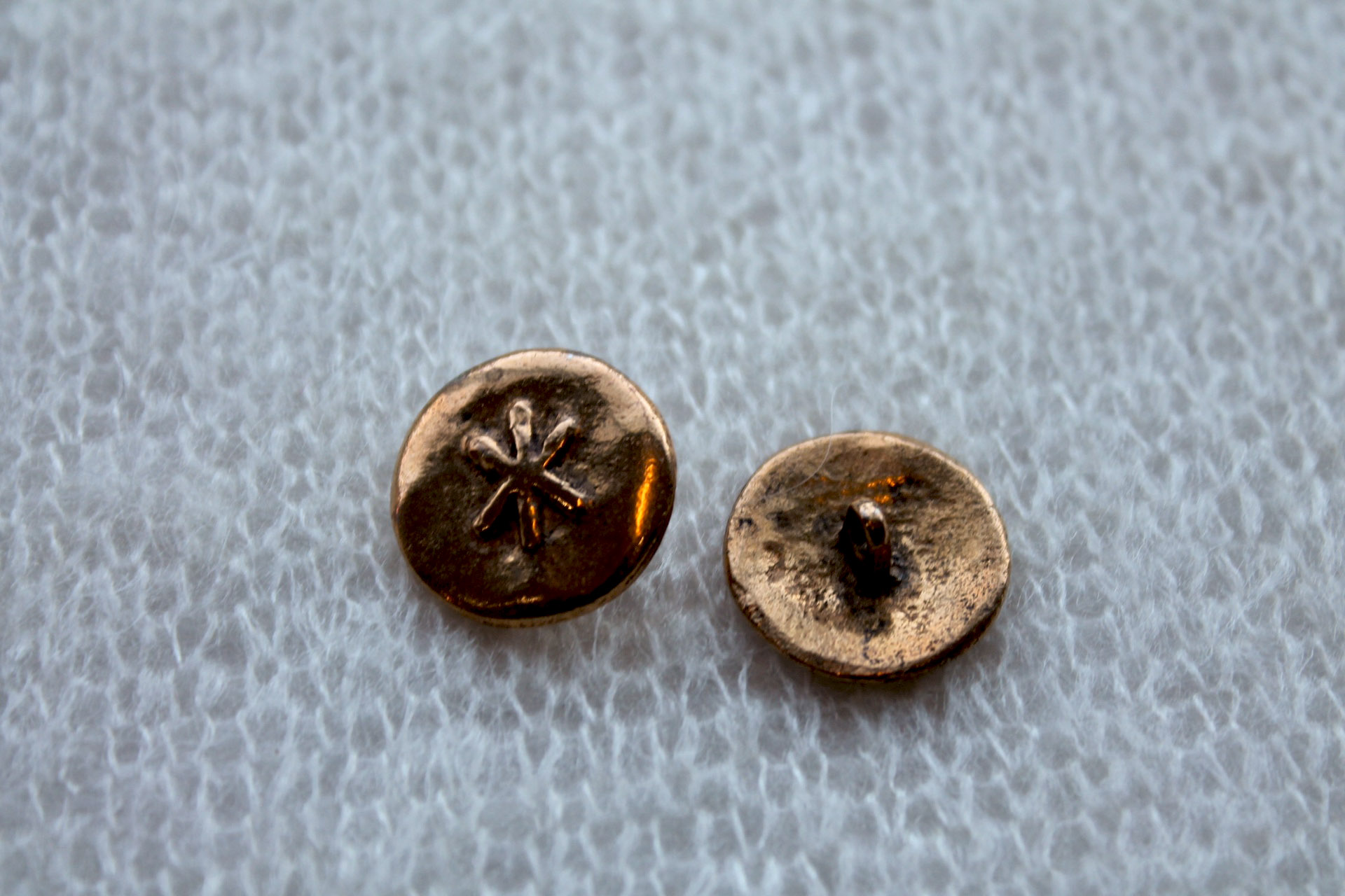 Metal Star Button - 1.8cm, image 4 of 4