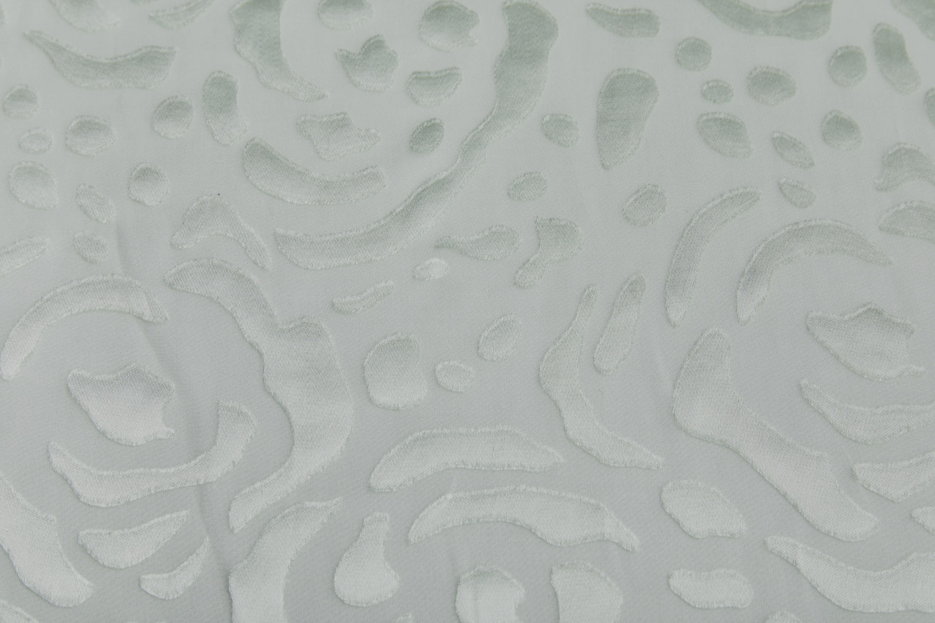 Contemporary Devore Burnout in Ice Green - 1.3m Piece fabric, image 5 of 8