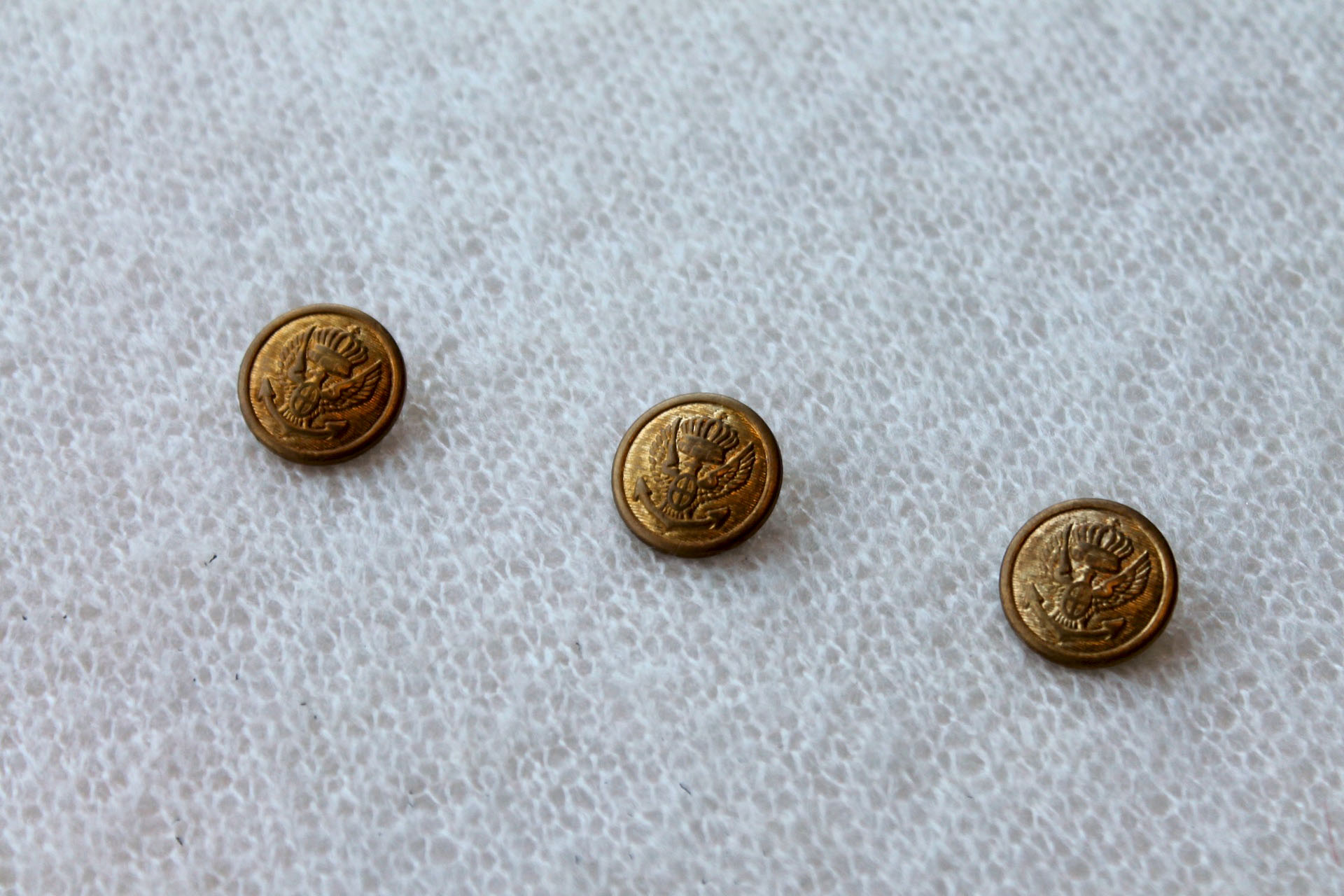 Italian Military Button - 2cm