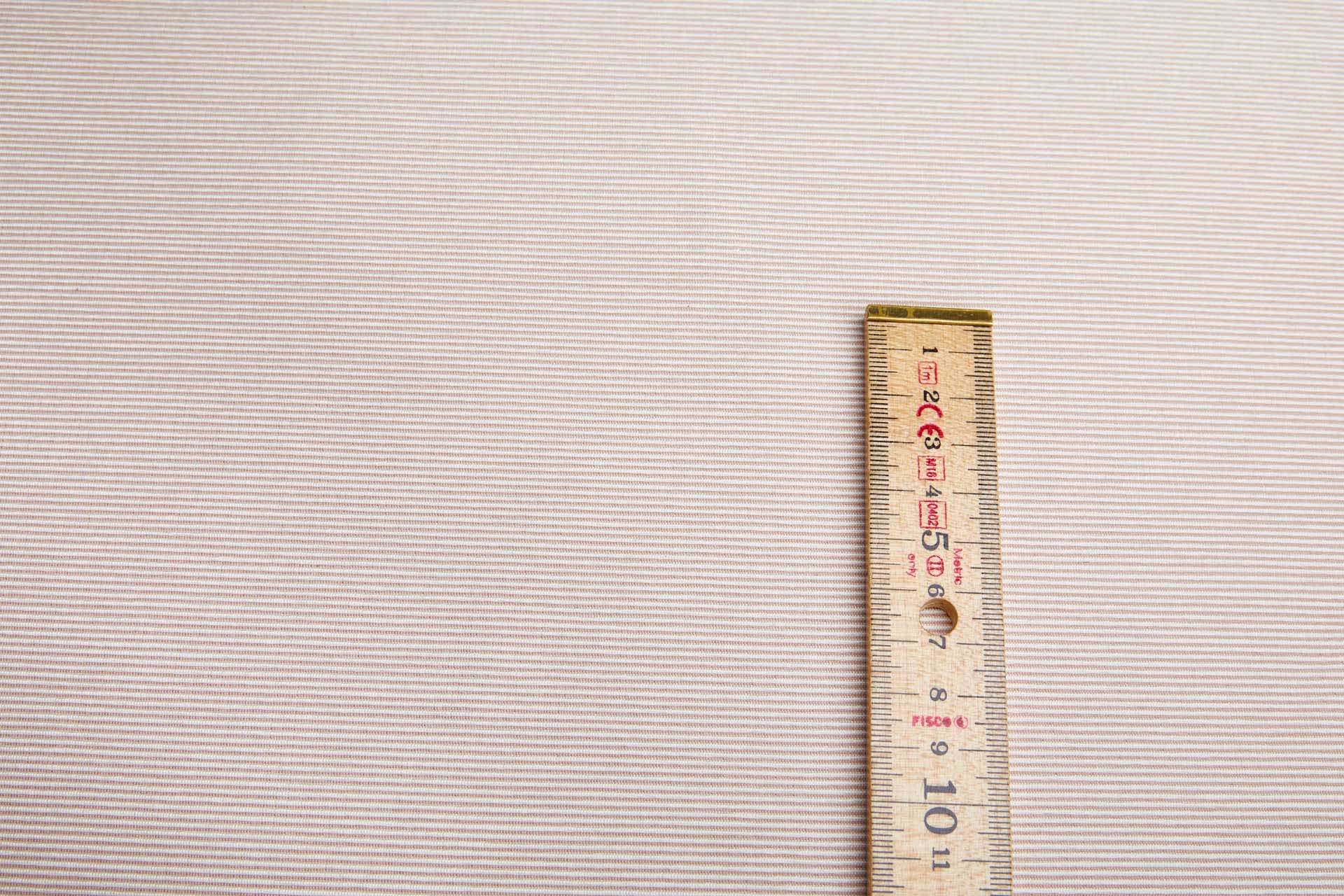 Cream and Pale Rust Silk Cotton "Grosgrain" fabric, image 6 of 6
