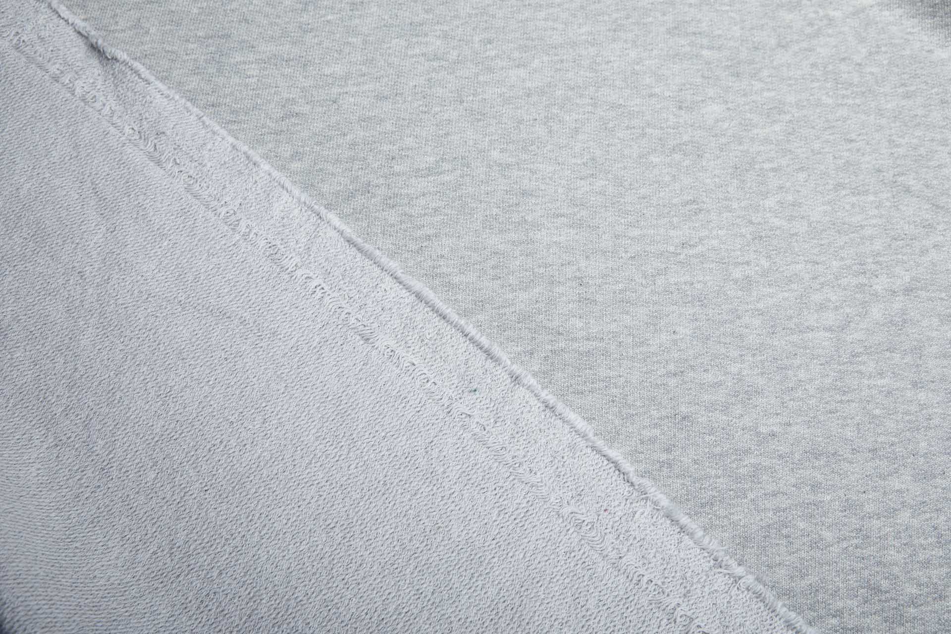 Loop Backed Sweatshirt Jersey - Warm Grey Marl fabric, image 4 of 5