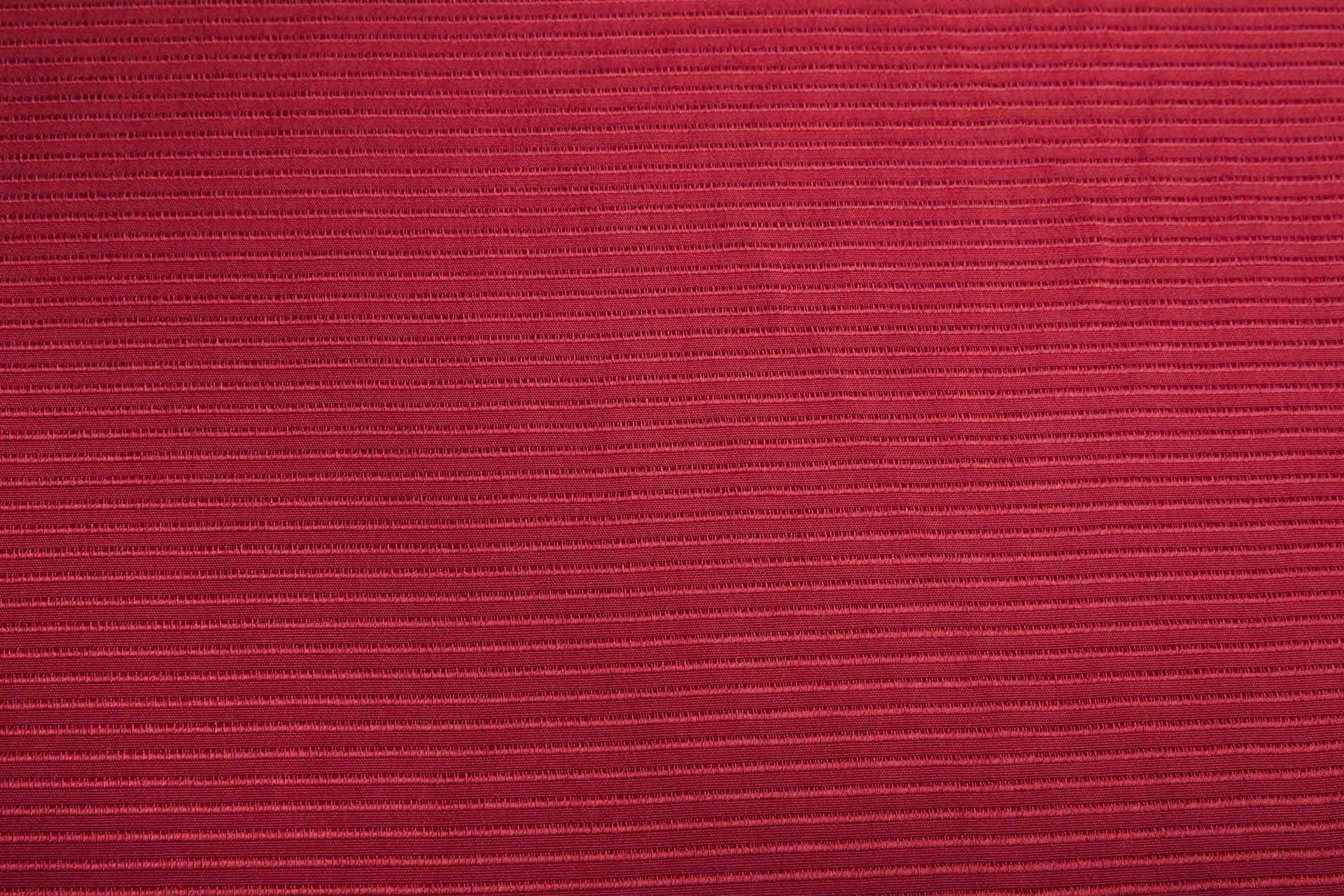 Vintage Wide Rib Ottoman - Red fabric, image 7 of 7