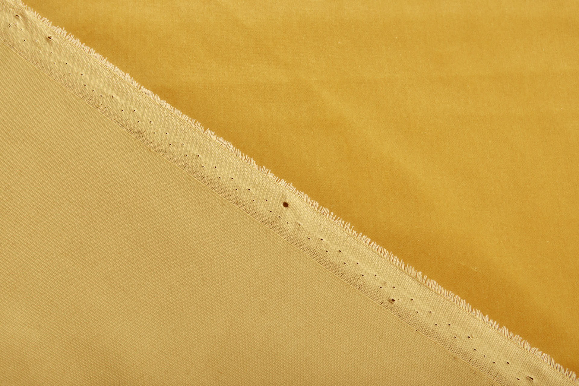Heavy Cotton Velvet - Sunflower fabric, image 3 of 7