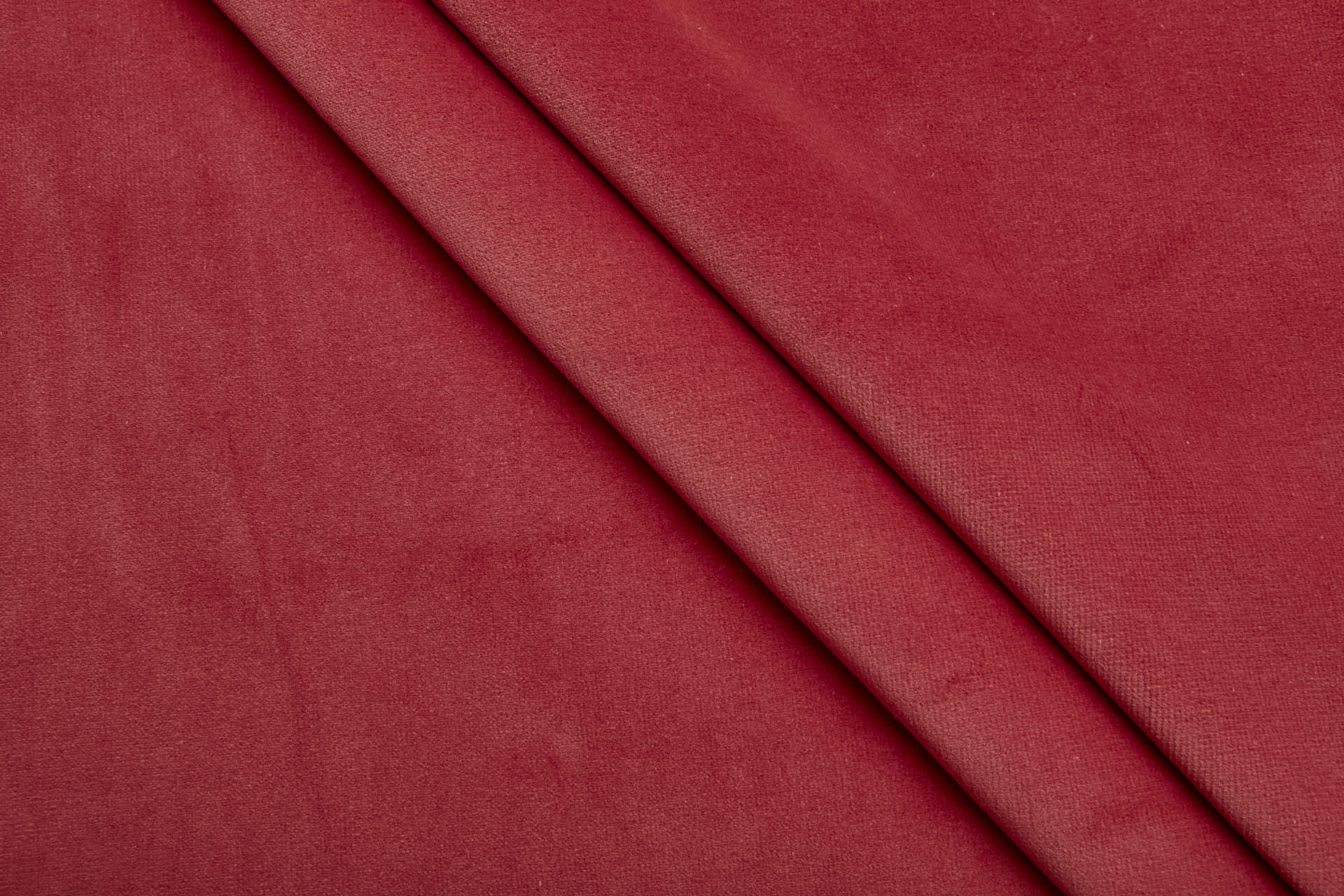 Heavy Cotton Velvet - Chilli fabric, image 5 of 5