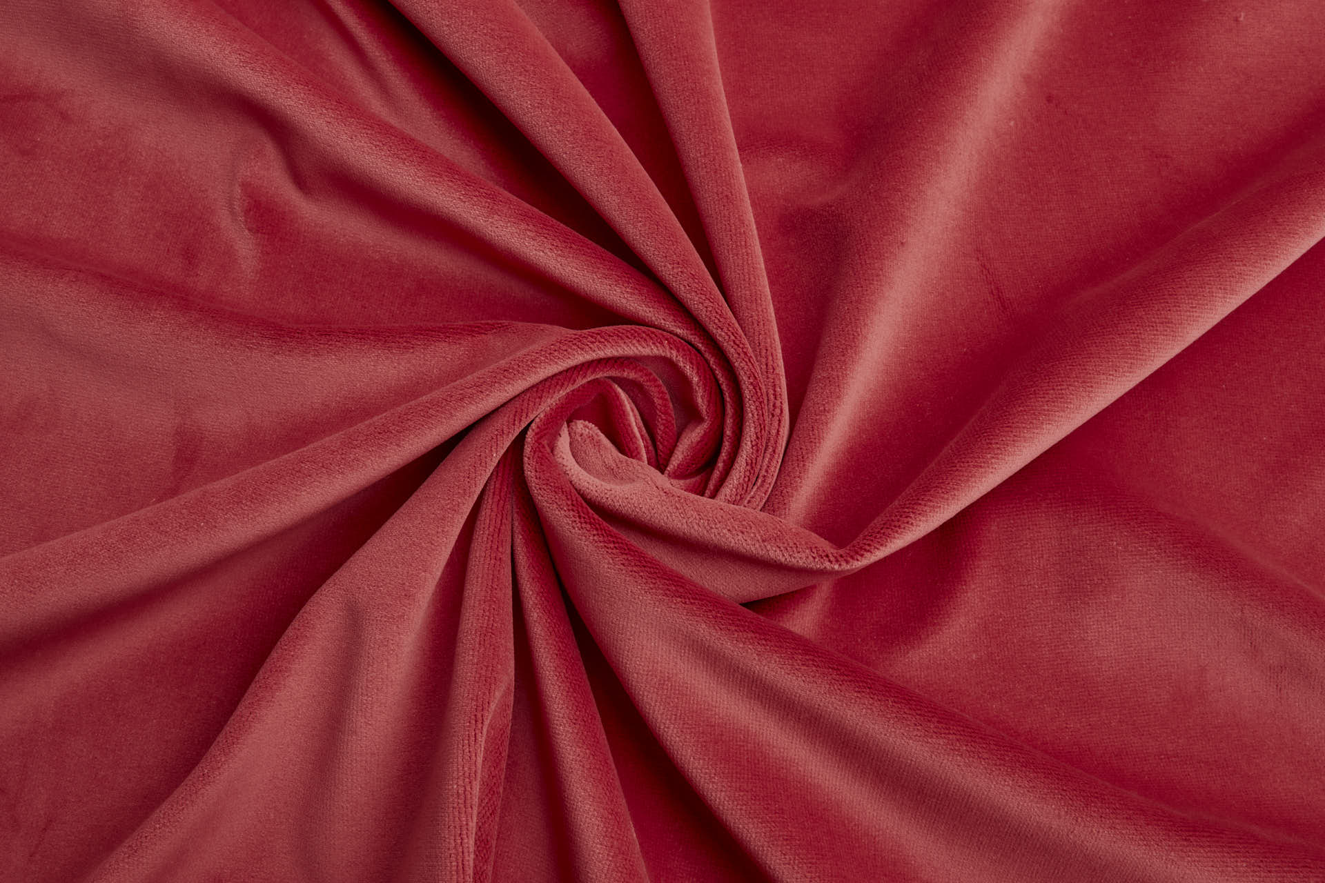 Heavy Cotton Velvet - Chilli fabric