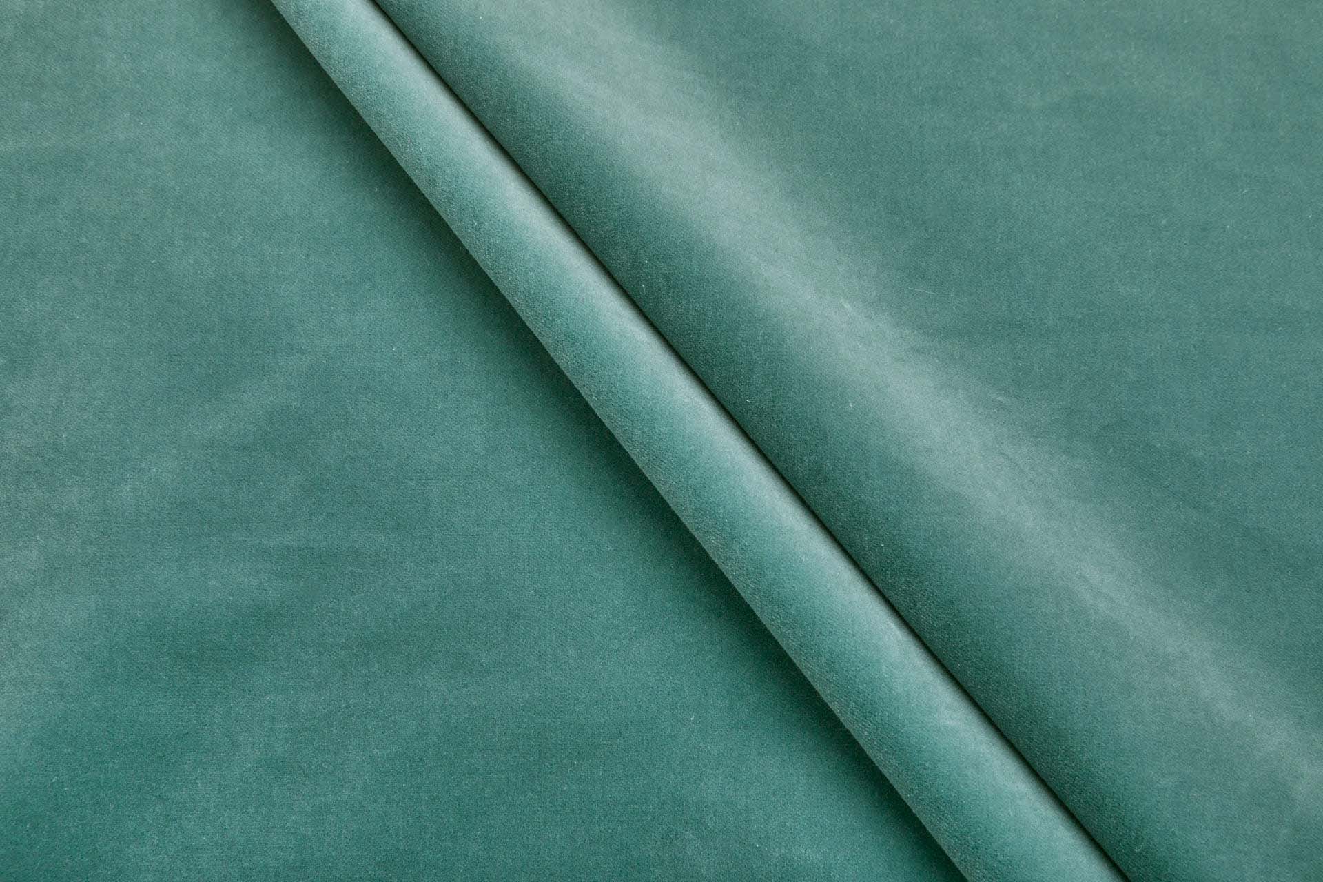 Heavy Cotton Velvet - Winter Mint fabric, image 3 of 6
