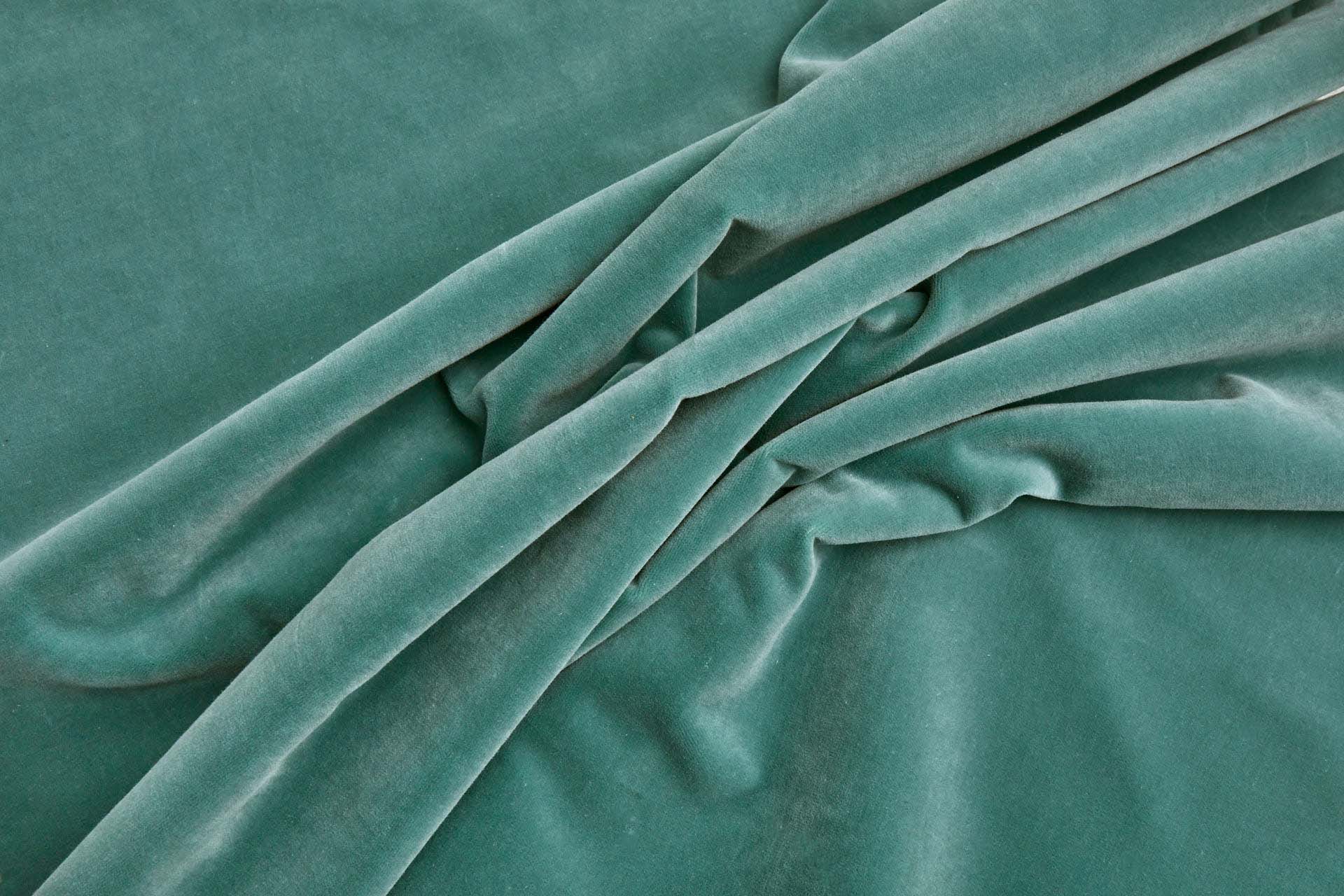Heavy Cotton Velvet - Winter Mint fabric, image 6 of 6