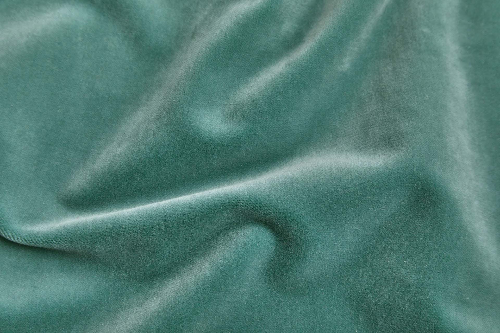 Heavy Cotton Velvet - Winter Mint fabric, image 2 of 6