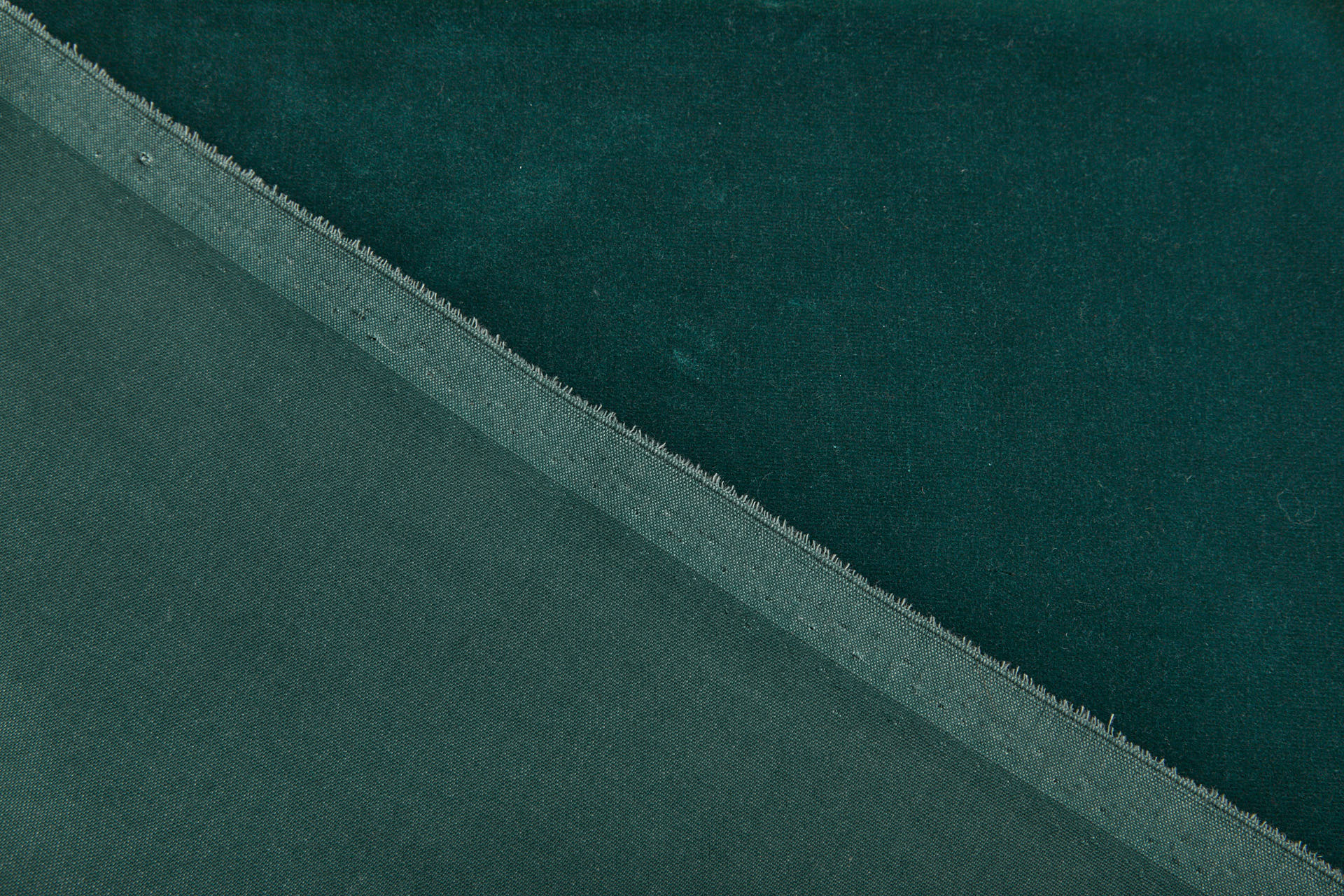 Heavy Cotton Velvet - Dark Fern fabric, image 4 of 7
