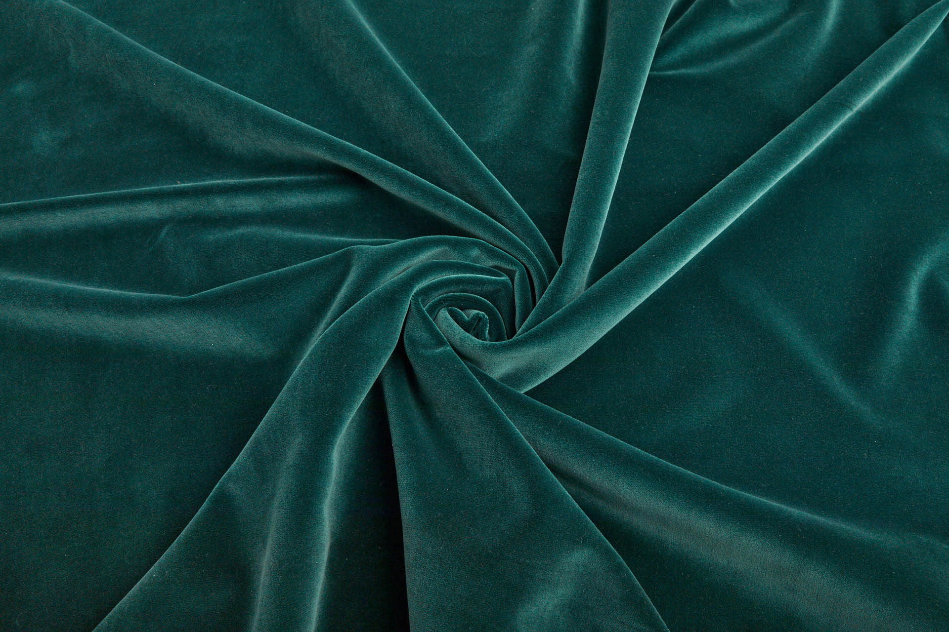 Heavy Cotton Velvet - Dark Fern fabric
