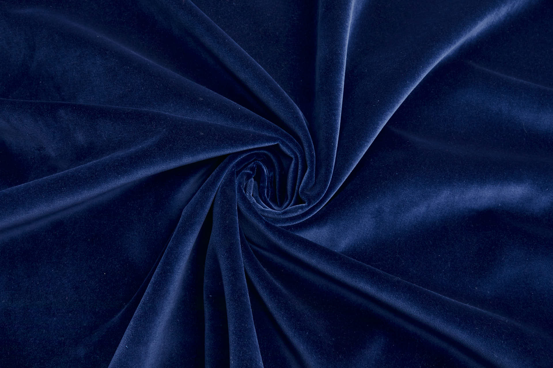 Heavy Cotton Velvet - Navy fabric