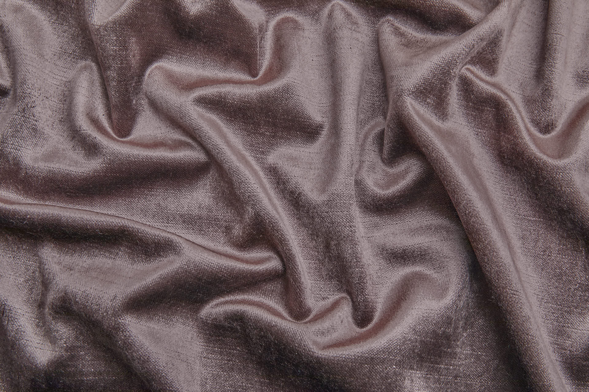 Silk and Cotton Velvet - Sable fabric, image 2 of 4