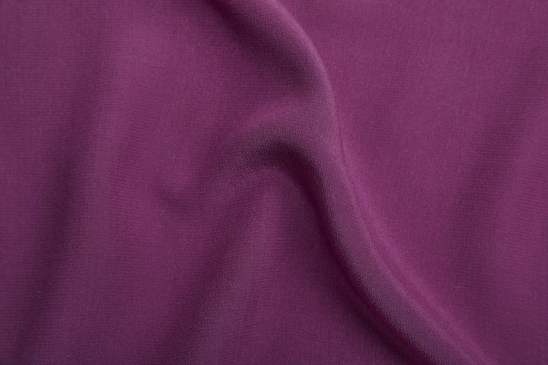Plum Purple Silk Crepe de Chine fabric, image 2 of 5