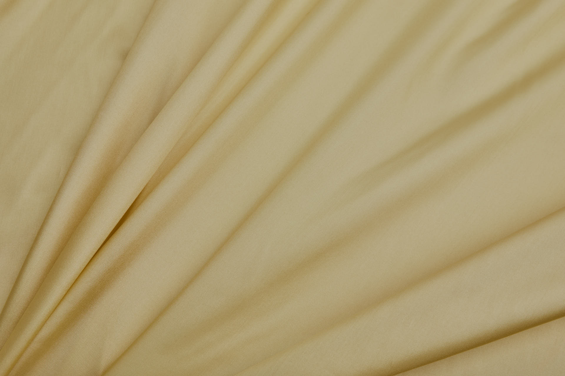 Silk Habotai - Pale Golden Yellow fabric, image 2 of 5
