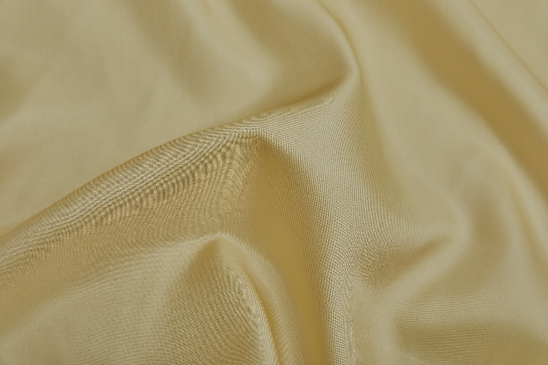 Silk Habotai - Pale Golden Yellow fabric, image 4 of 5
