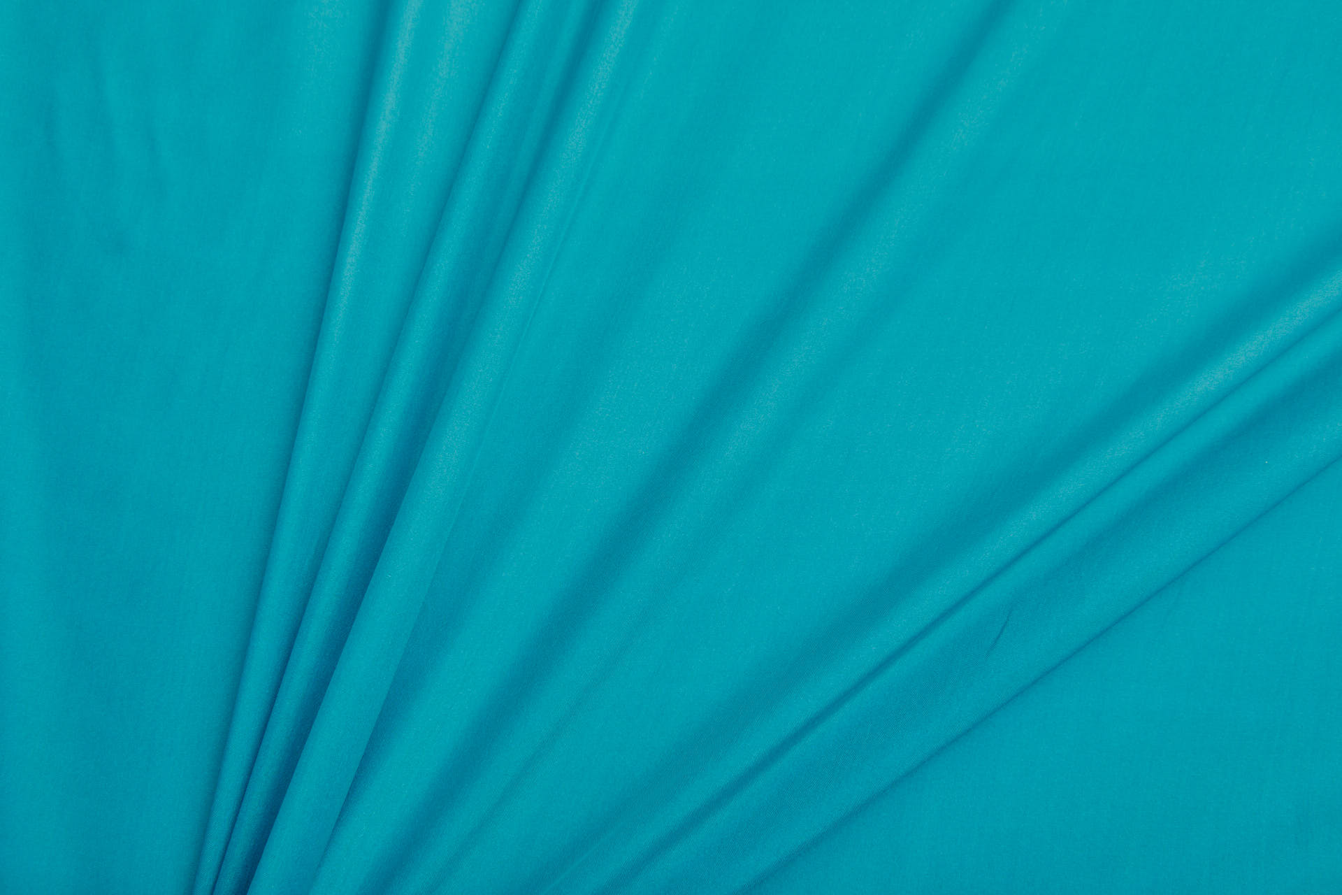Silk Habotai - Teal Turquoise fabric, image 2 of 5