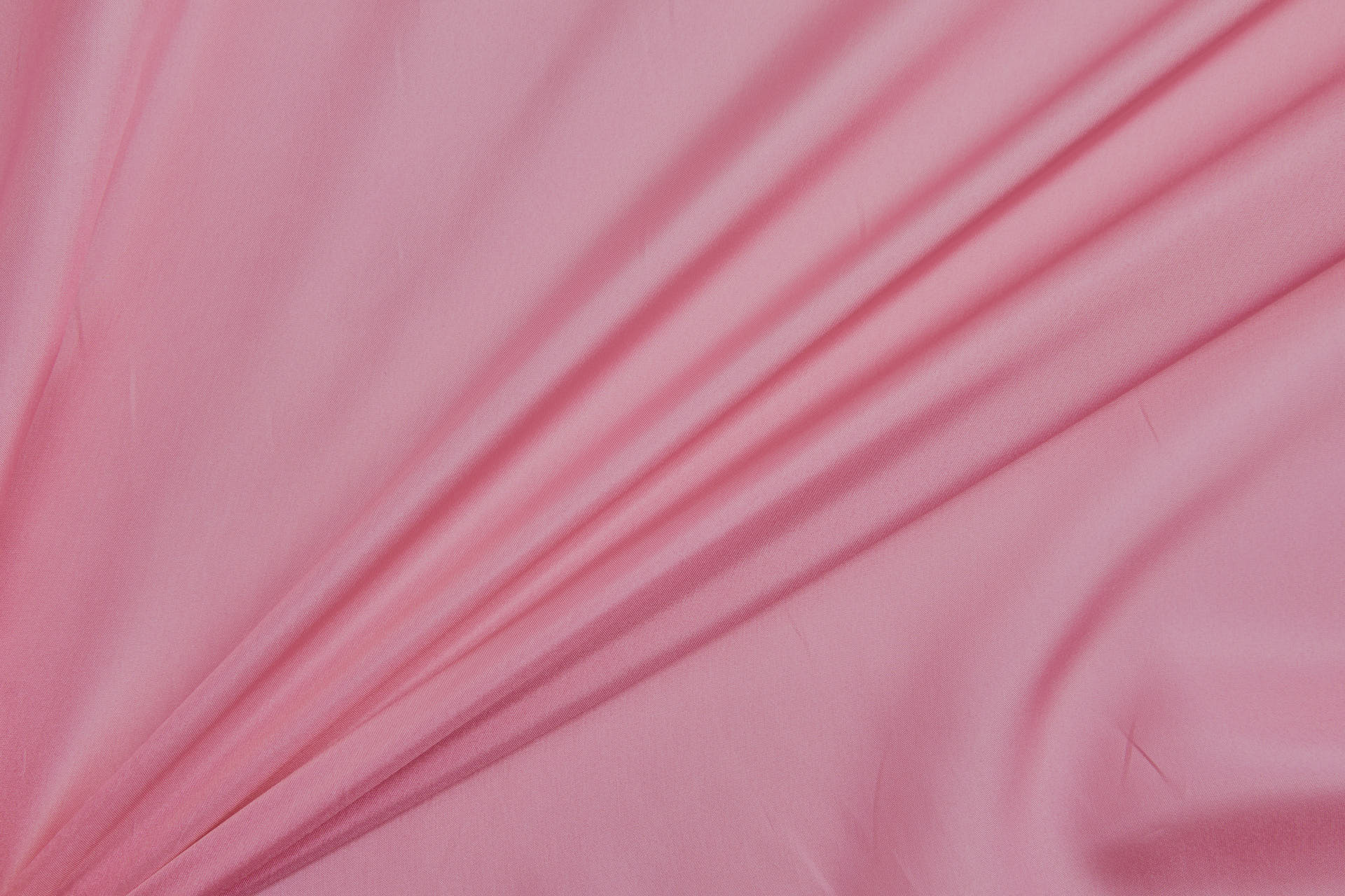 Silk Habotai - Flamingo Pink fabric, image 2 of 5