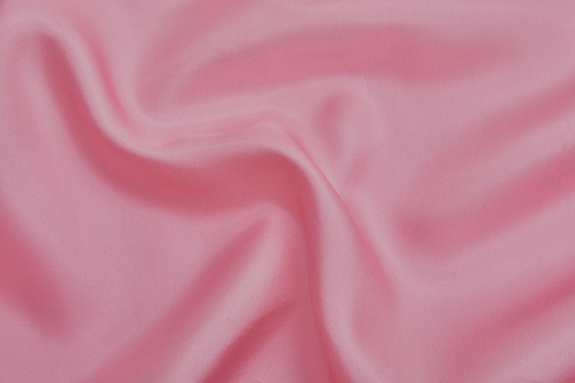 Silk Habotai - Flamingo Pink fabric, image 4 of 5