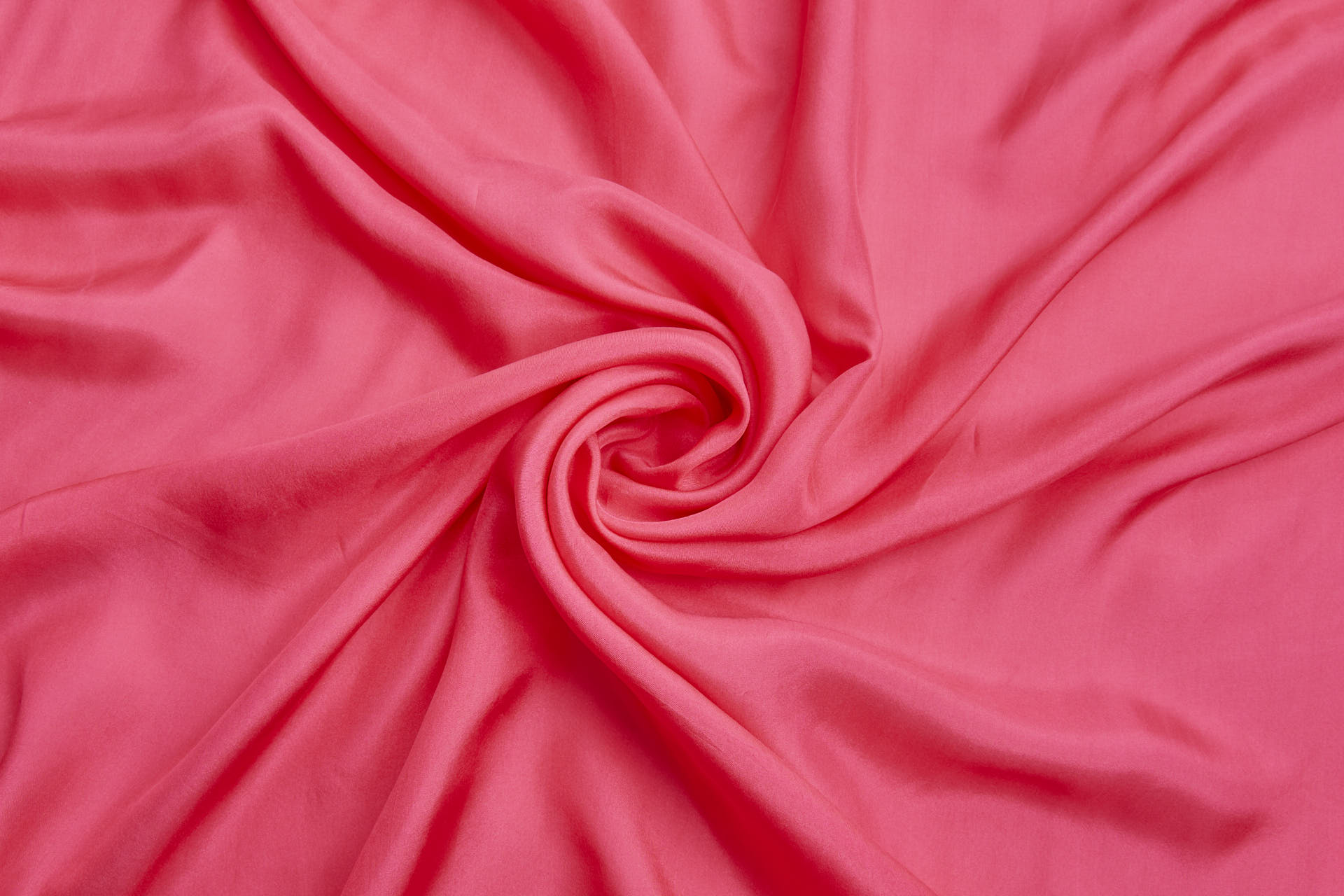 Silk Habotai - Pink Coral fabric