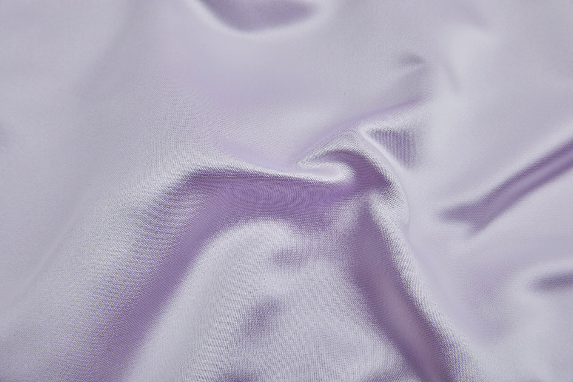 French Double Sided Acetate Duchess Satin - Ivory shot Lilac fabric, image 8 of 10