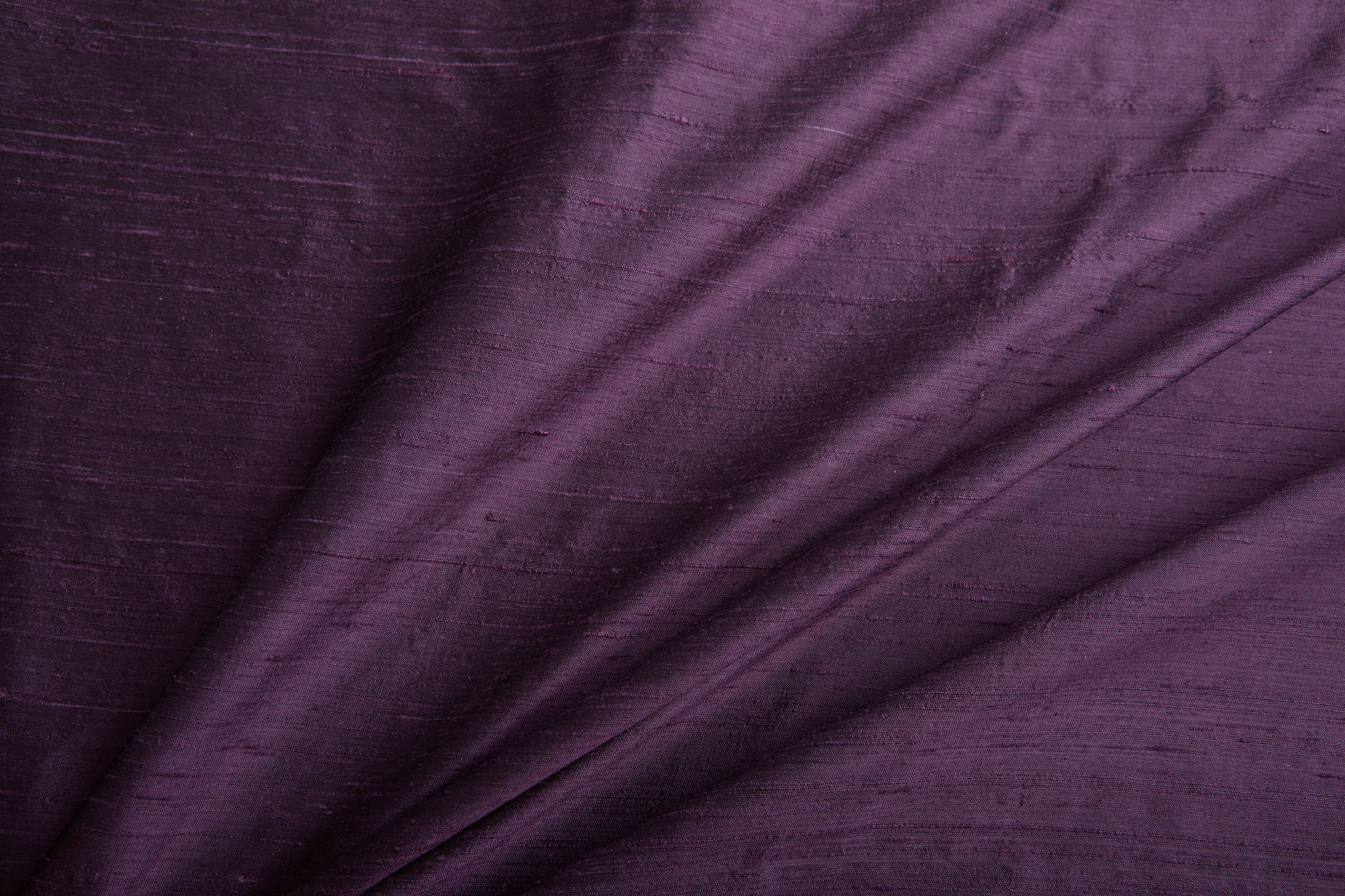 Textured Silk Dupion - Purple shot Black fabric, image 3 of 6