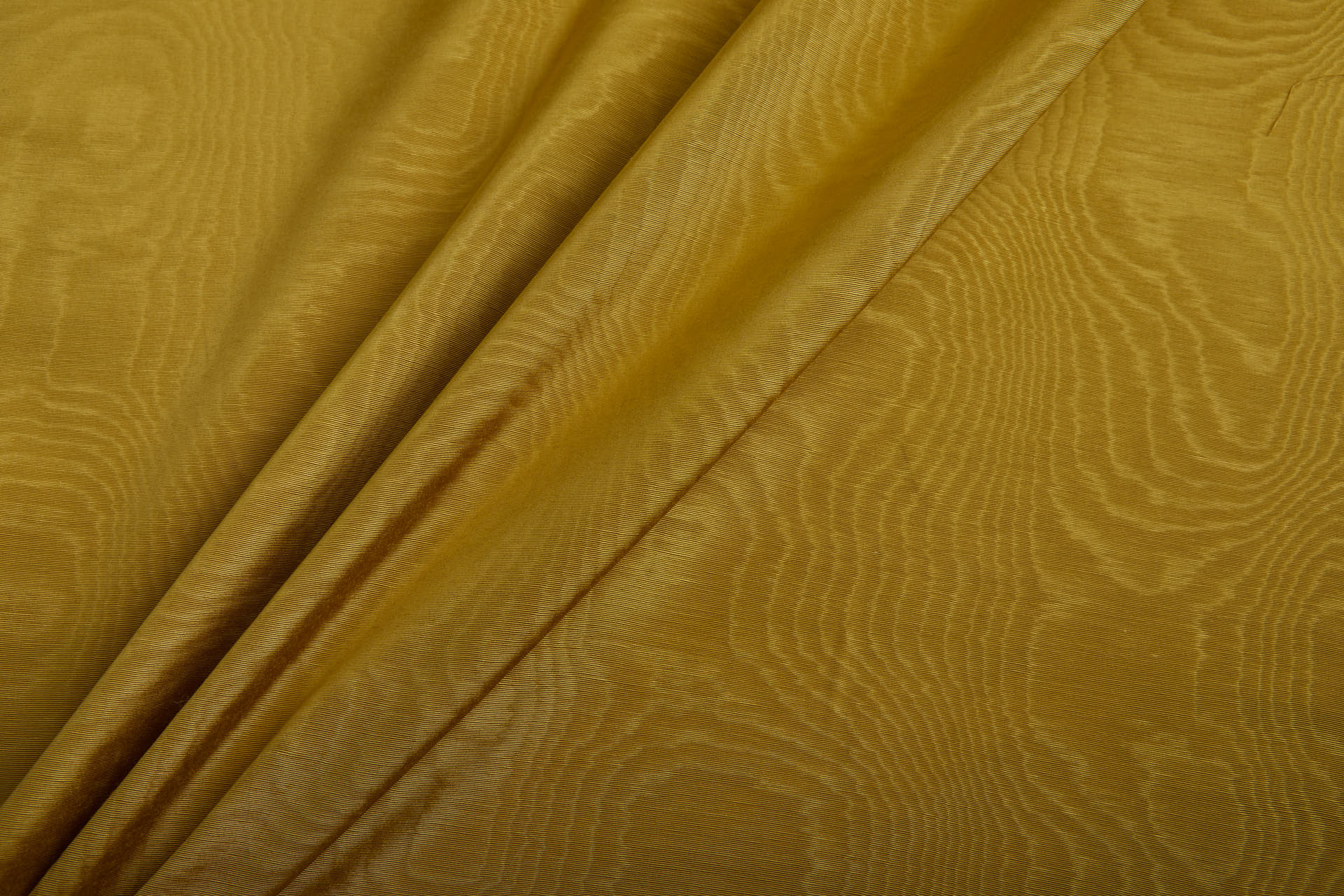 Limited Stock Moire Grosgrain - Luxor Gold fabric, image 4 of 10