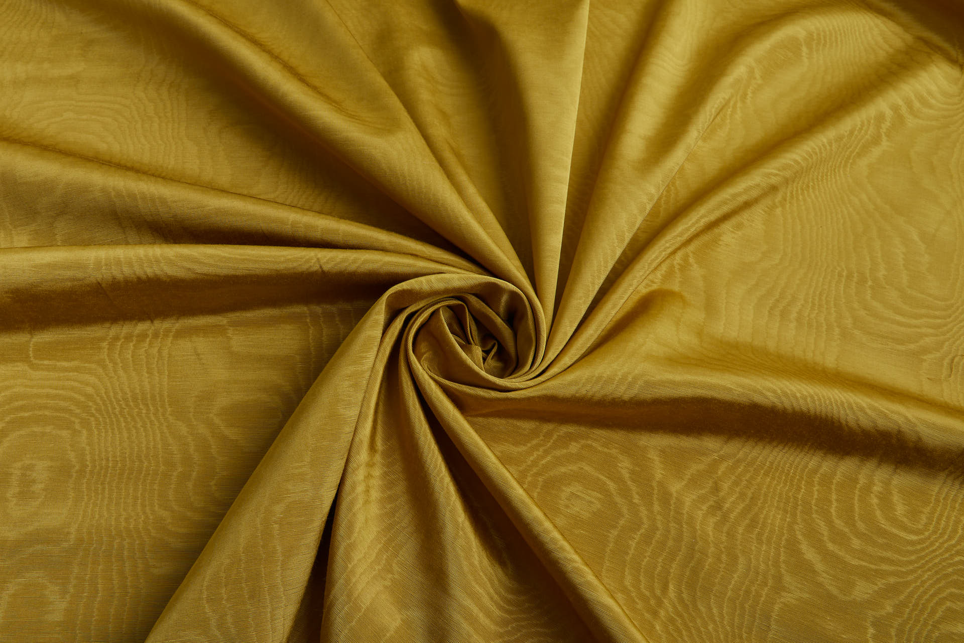 Limited Stock Moire Grosgrain - Luxor Gold fabric