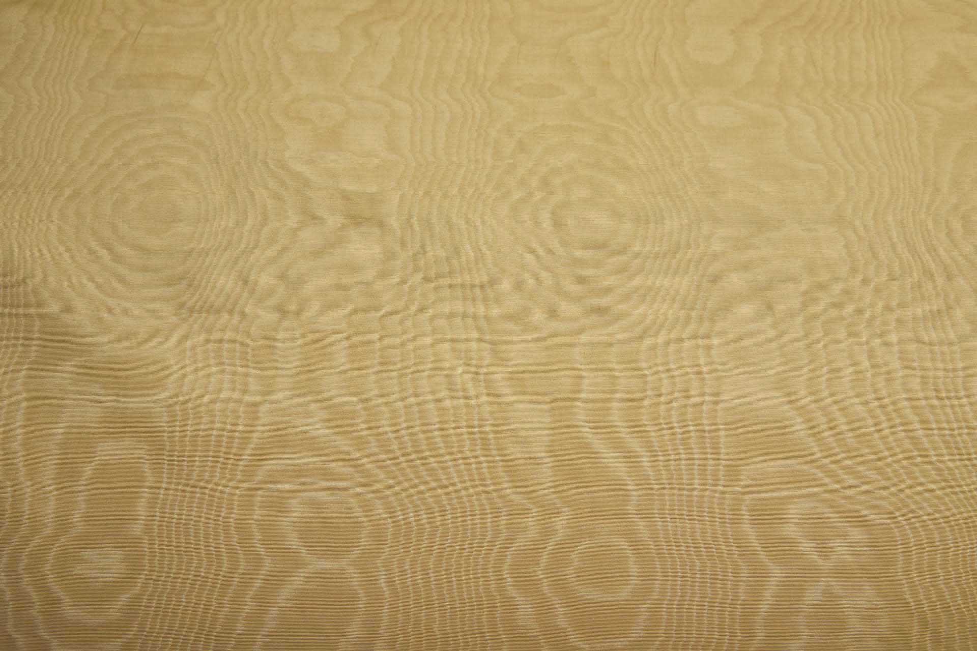 Limited Stock Moire Grosgrain - New Pale Gold fabric, image 4 of 8