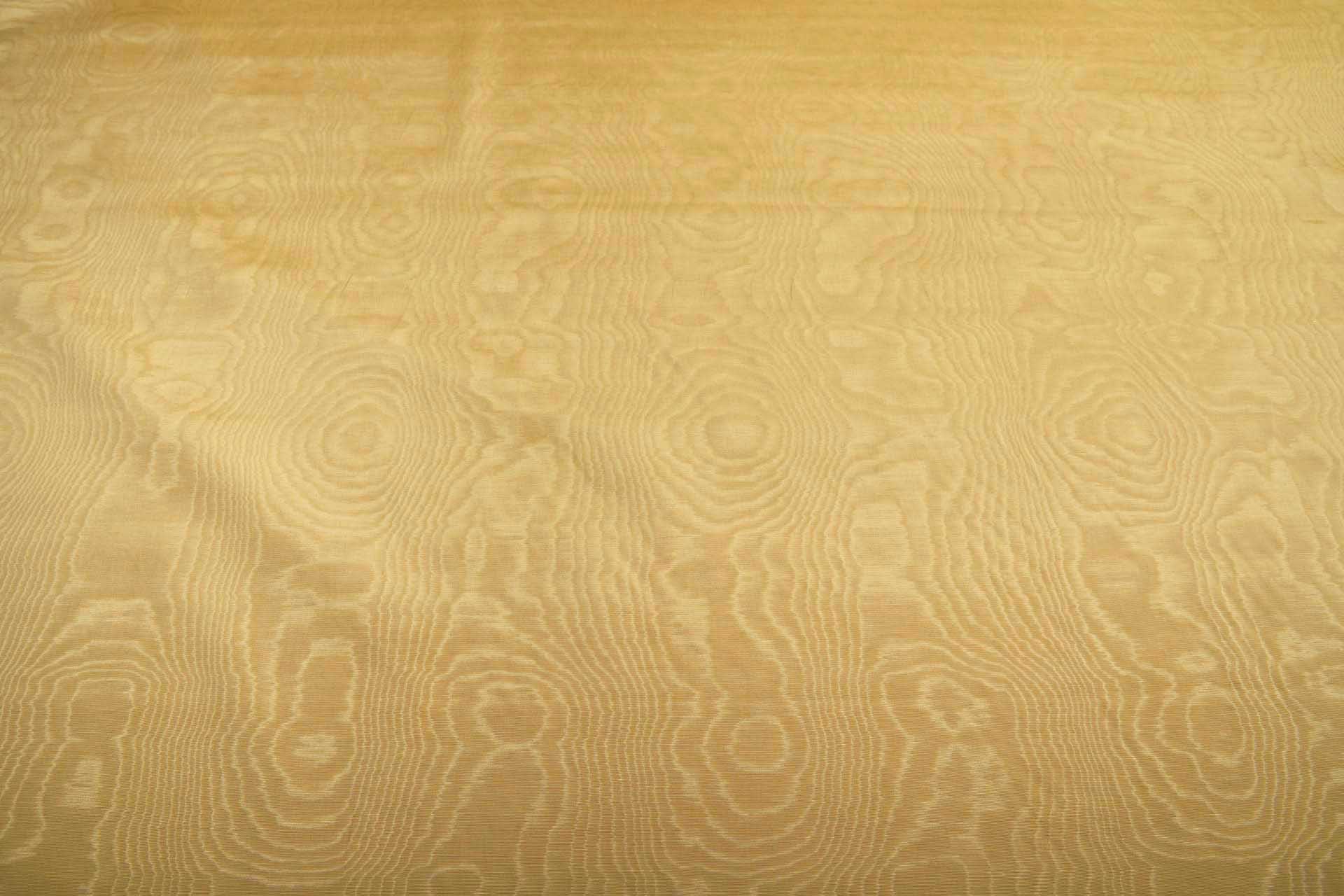 Limited Stock Moire Grosgrain - New Pale Gold fabric, image 8 of 8