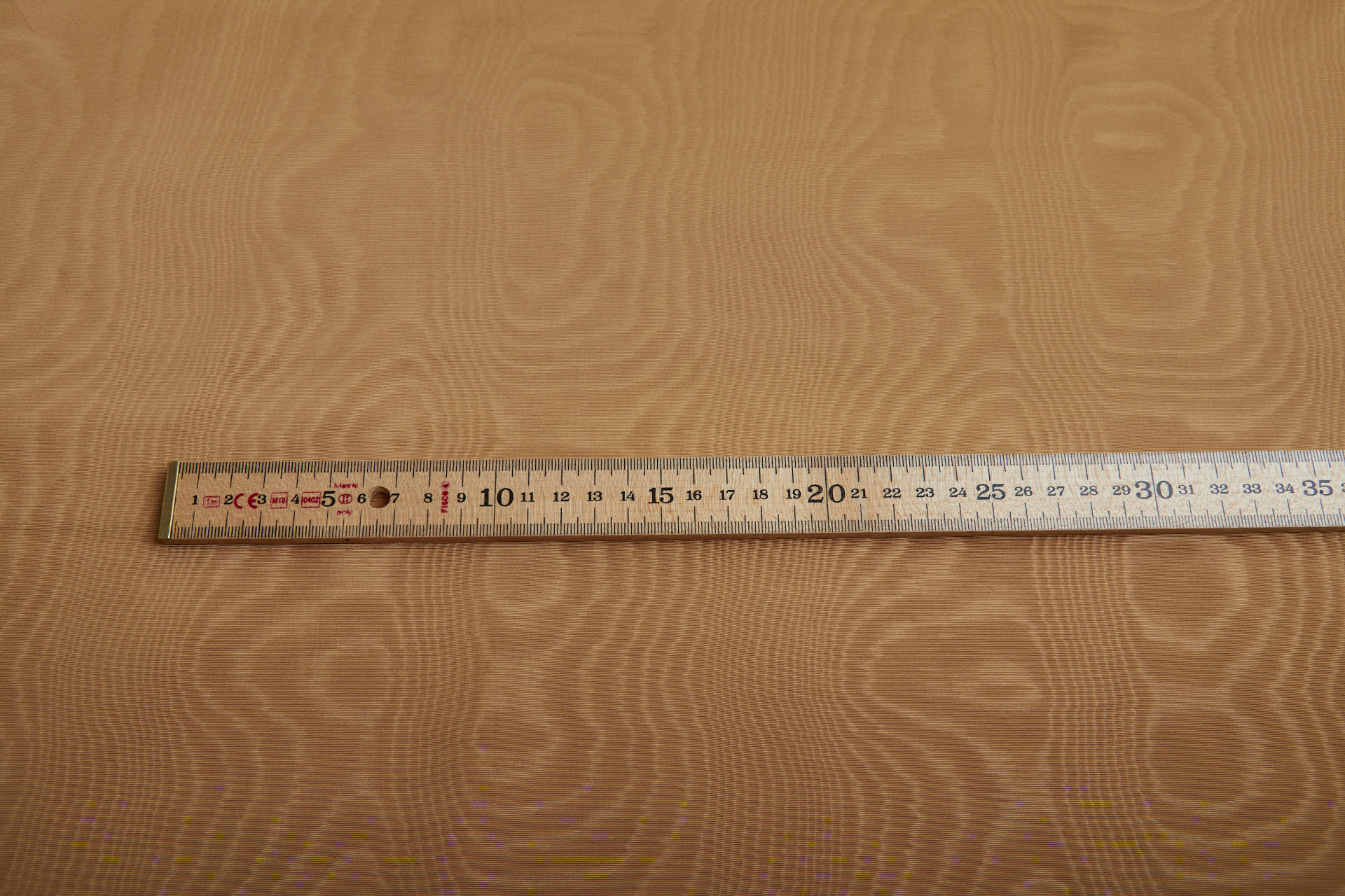 Limited Stock Moire Grosgrain - Fudge fabric, image 6 of 9