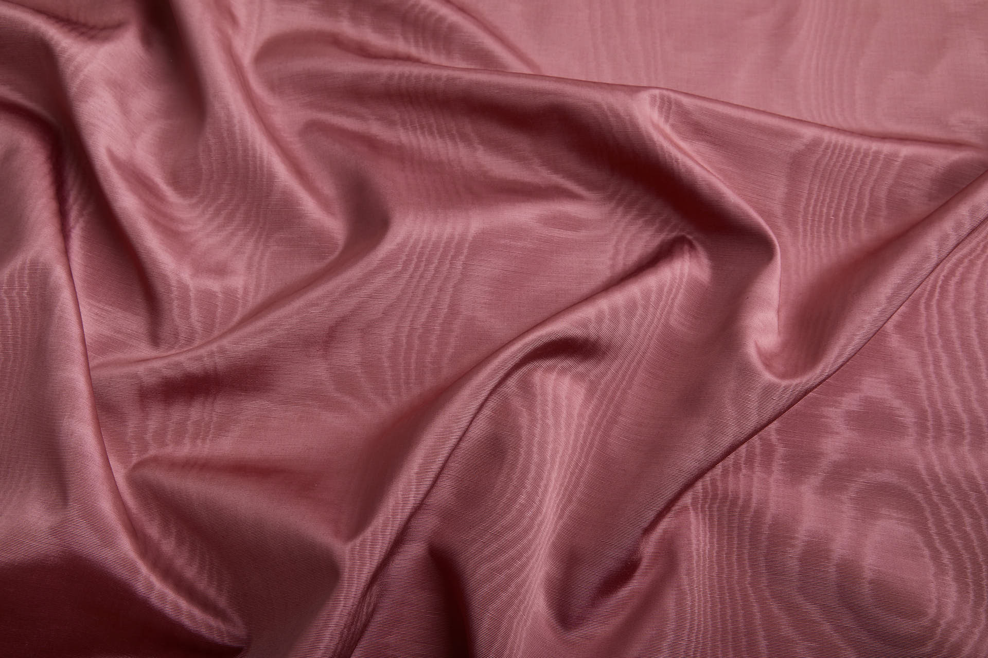 Limited Stock Moire Grosgrain - Rose Taupe fabric, image 6 of 10
