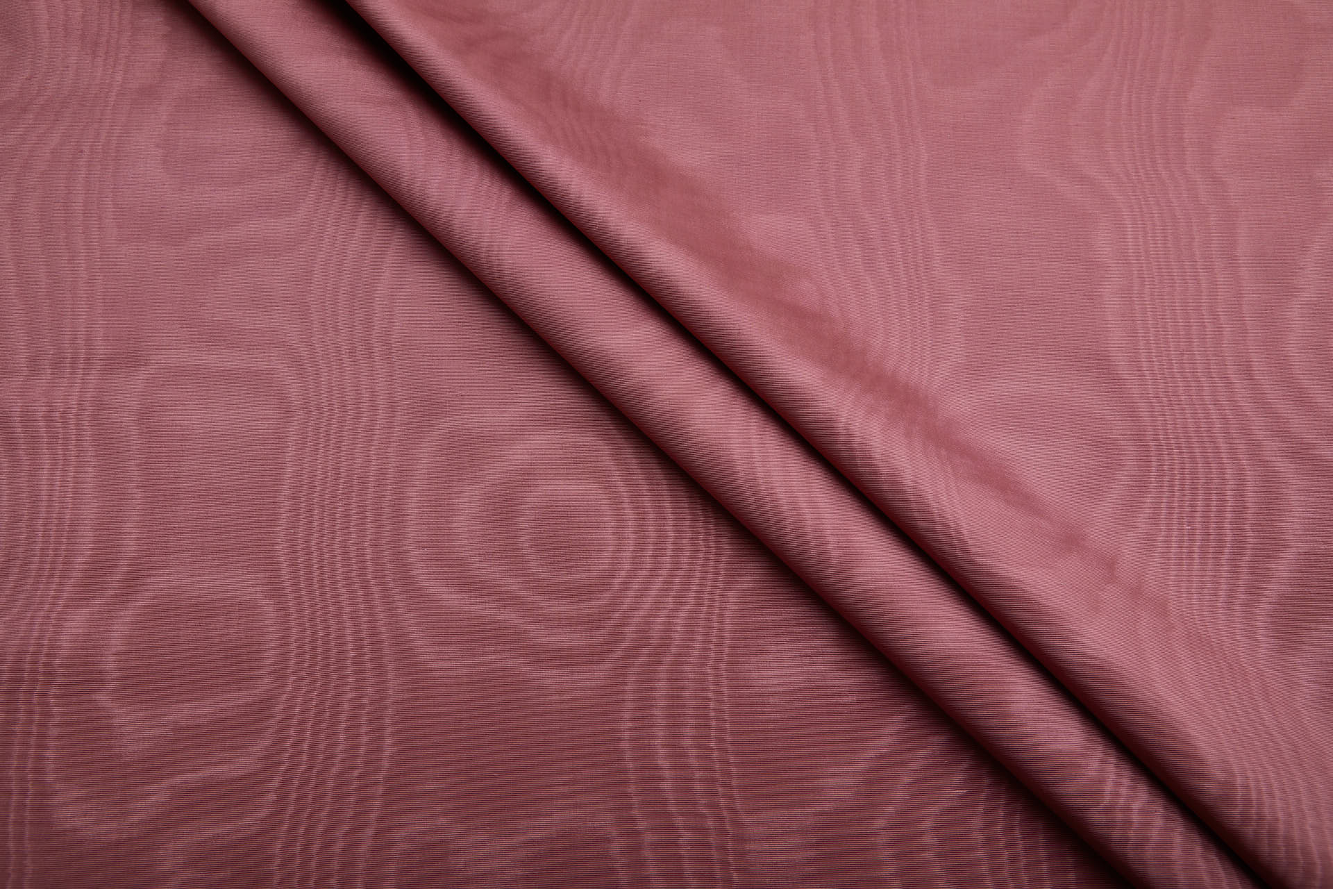 Limited Stock Moire Grosgrain - Rose Taupe fabric, image 3 of 10