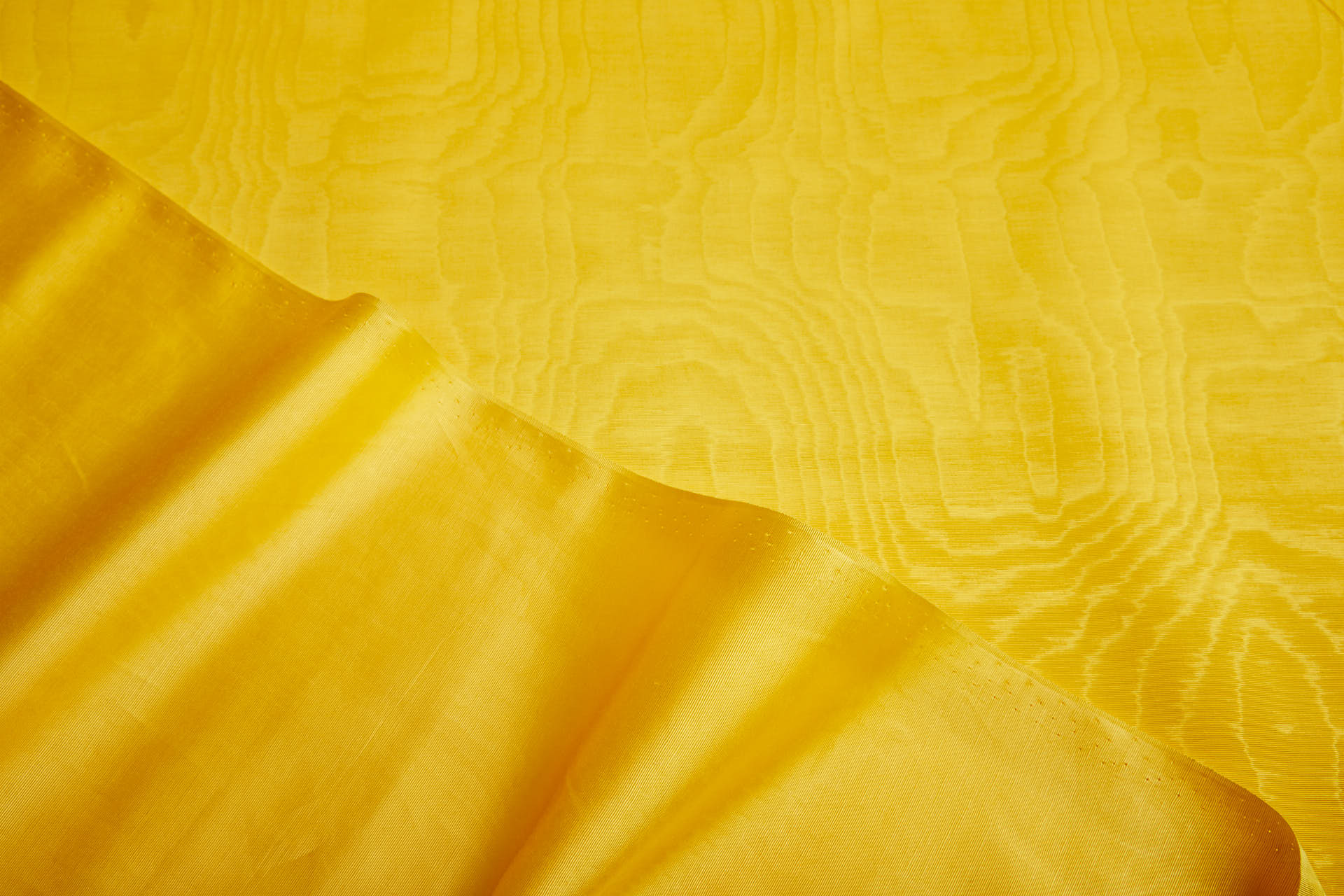 Limited Stock Moire Grosgrain - Sunflower fabric, image 6 of 10